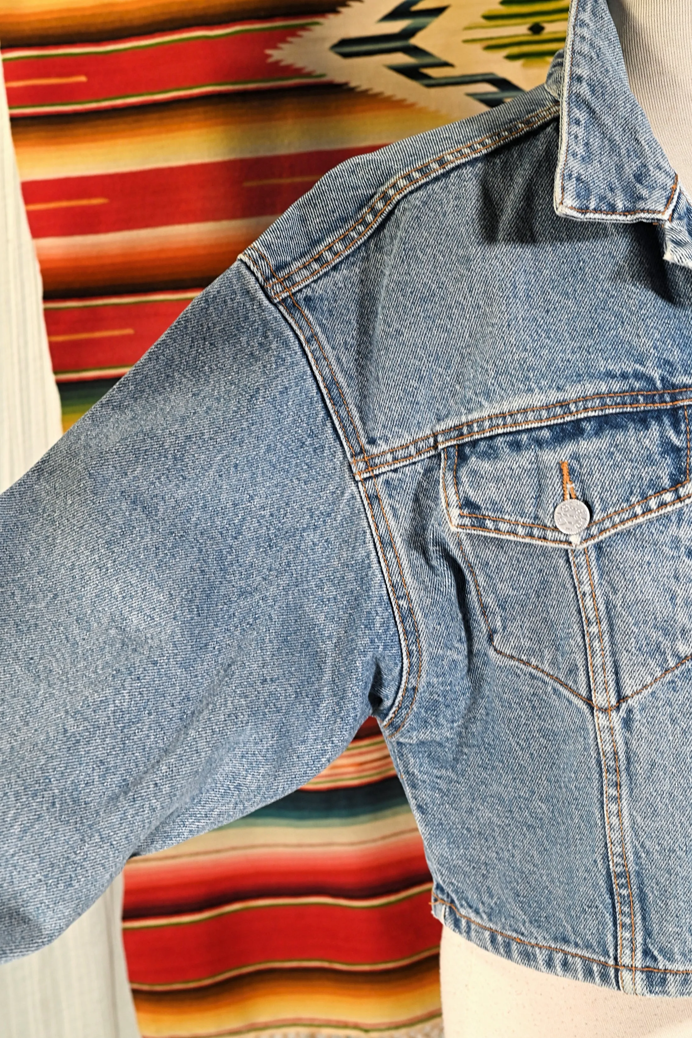1980s Bongo Denim Cropped Jacket, by Gene Montesano M