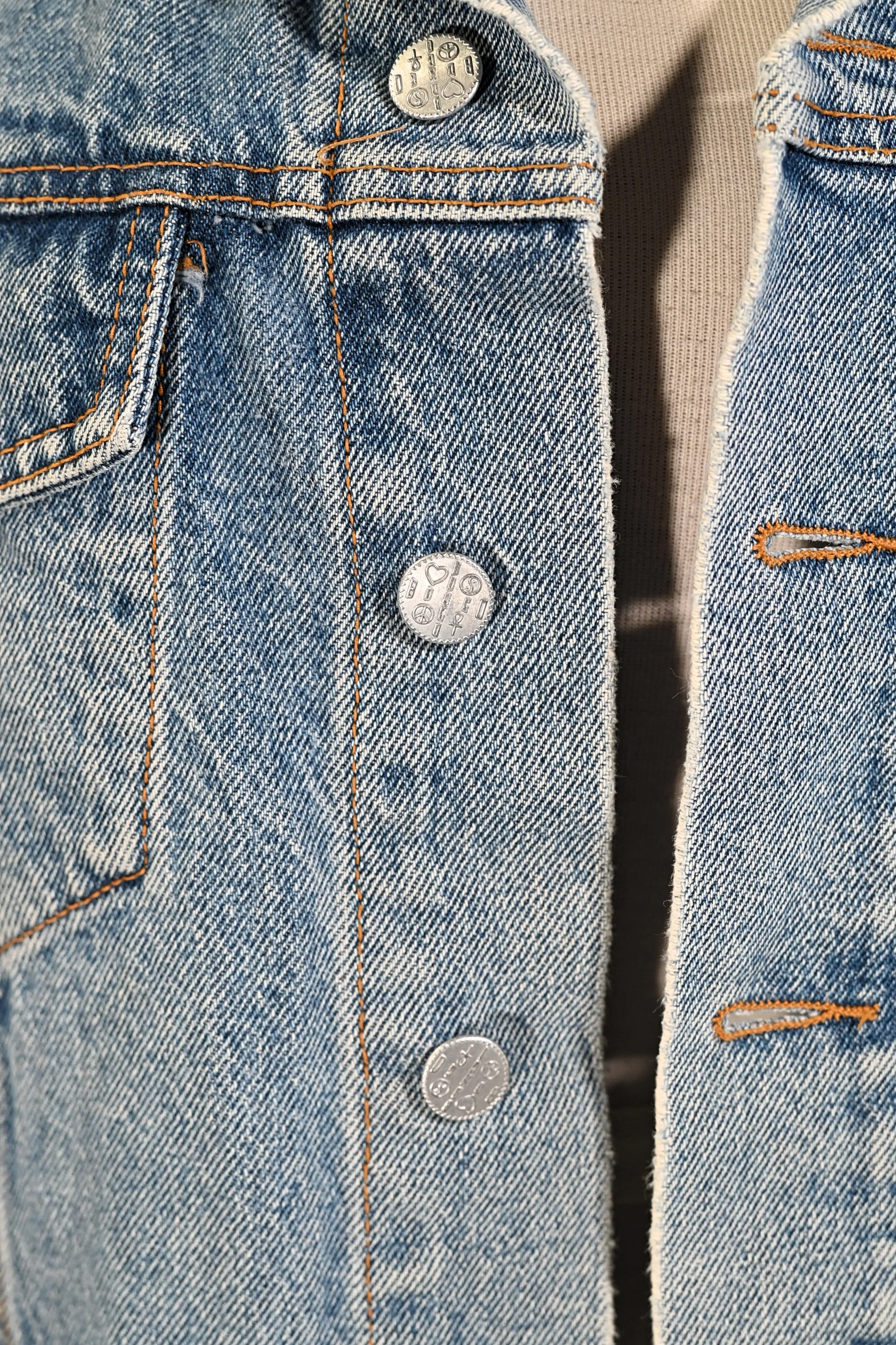 1980s Bongo Denim Cropped Jacket, by Gene Montesano M