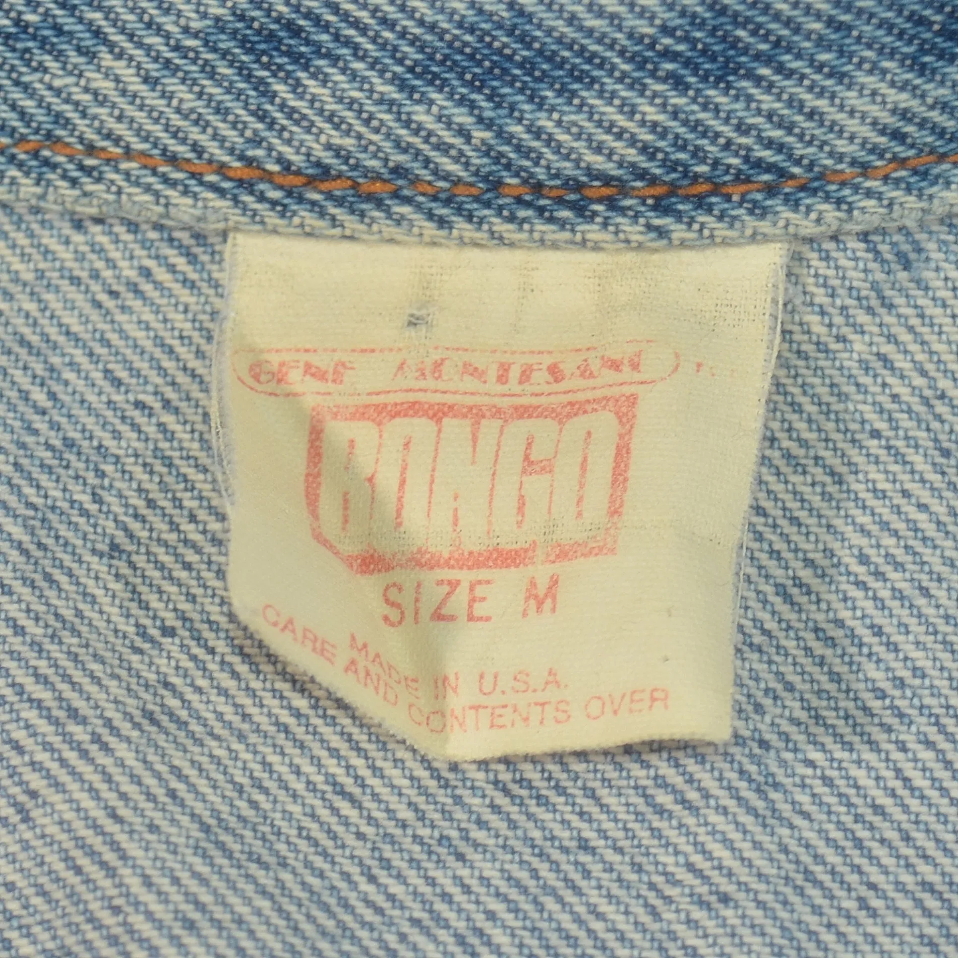 1980s Bongo Denim Cropped Jacket, by Gene Montesano M