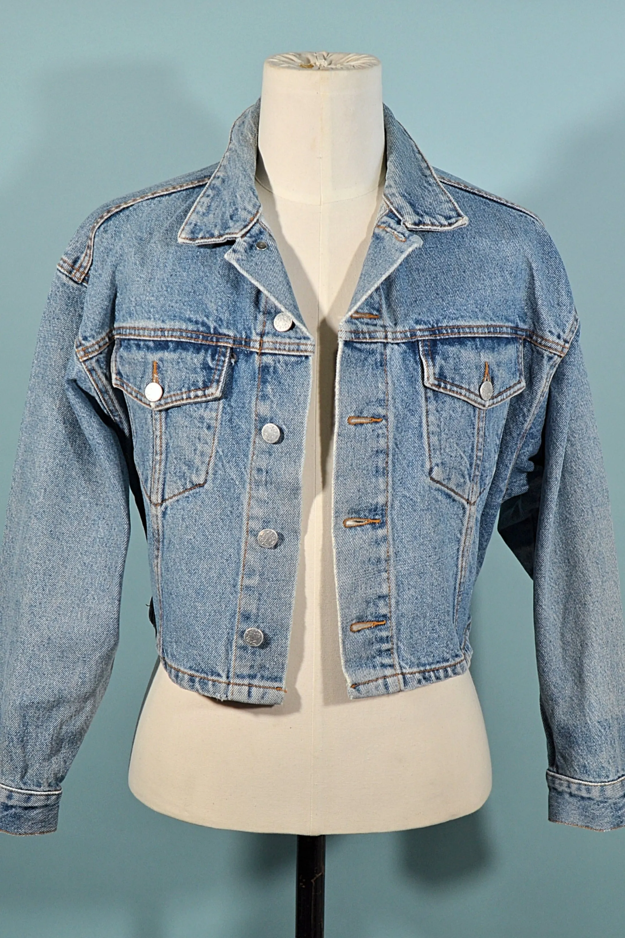 1980s Bongo Denim Cropped Jacket, by Gene Montesano M
