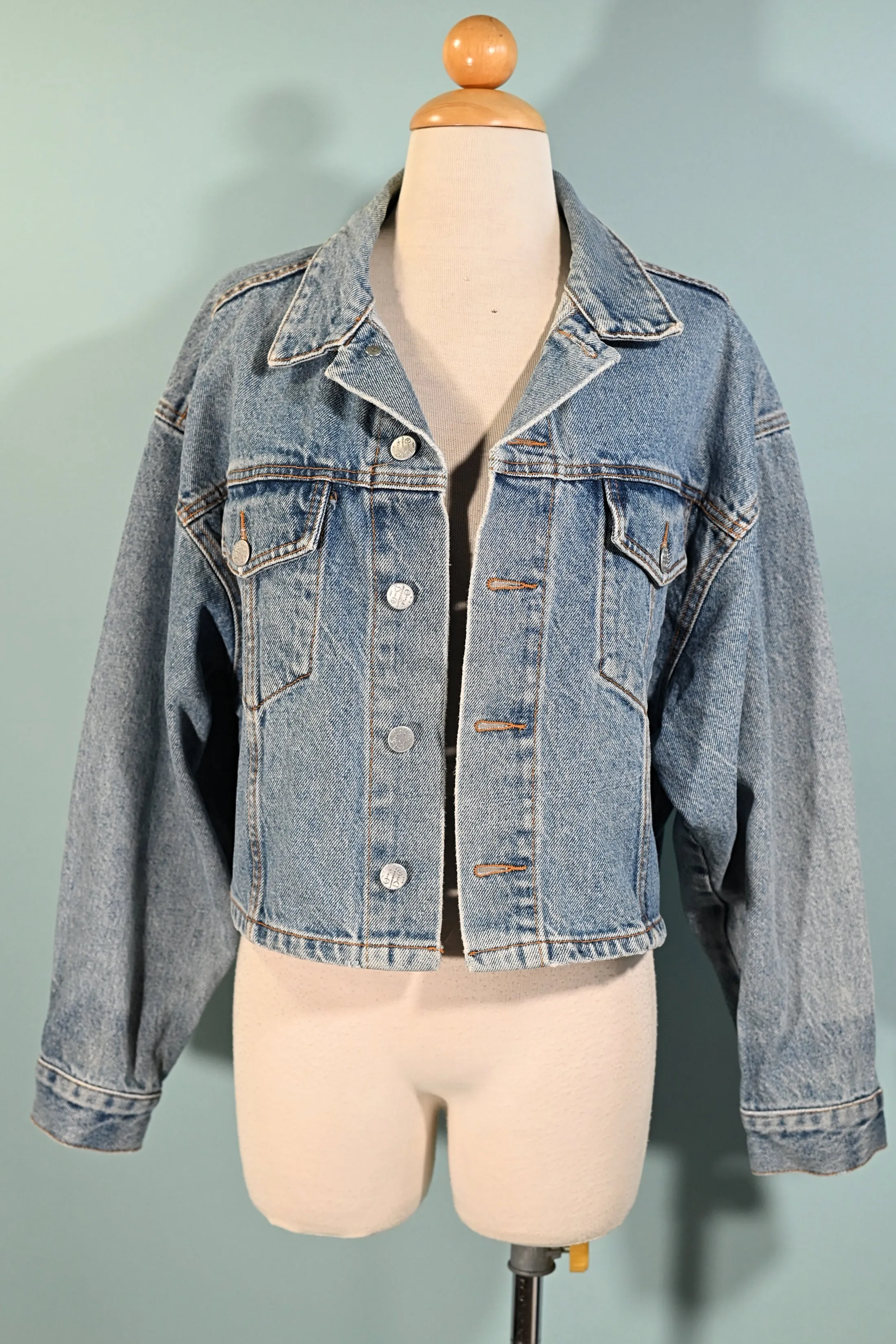 1980s Bongo Denim Cropped Jacket, by Gene Montesano M
