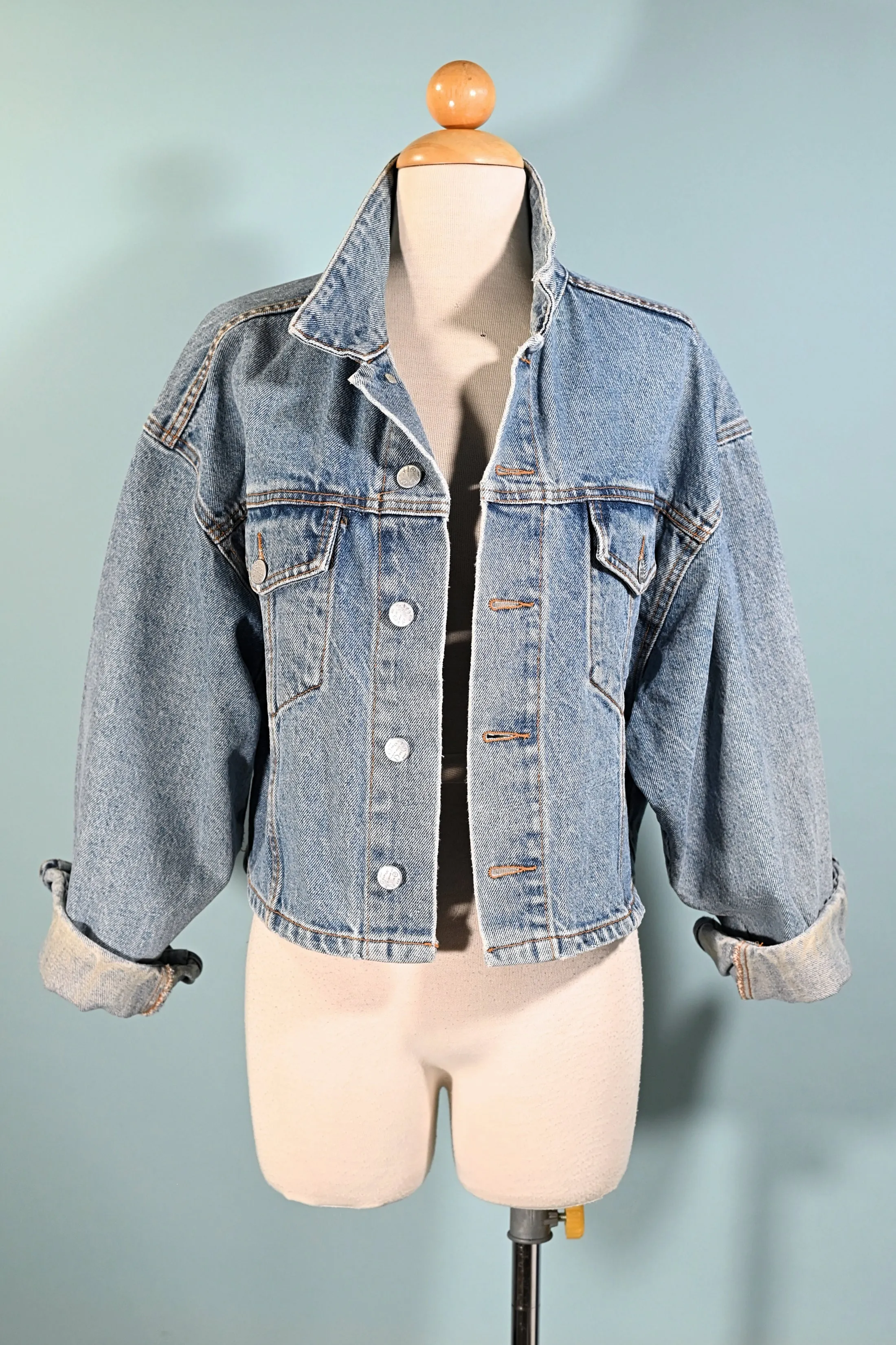 1980s Bongo Denim Cropped Jacket, by Gene Montesano M