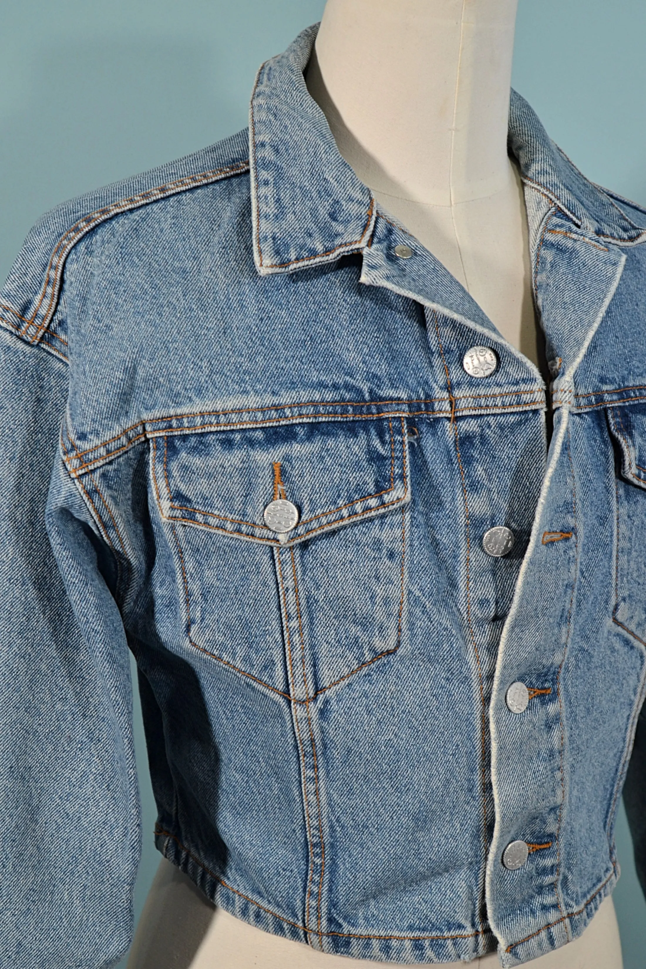1980s Bongo Denim Cropped Jacket, by Gene Montesano M