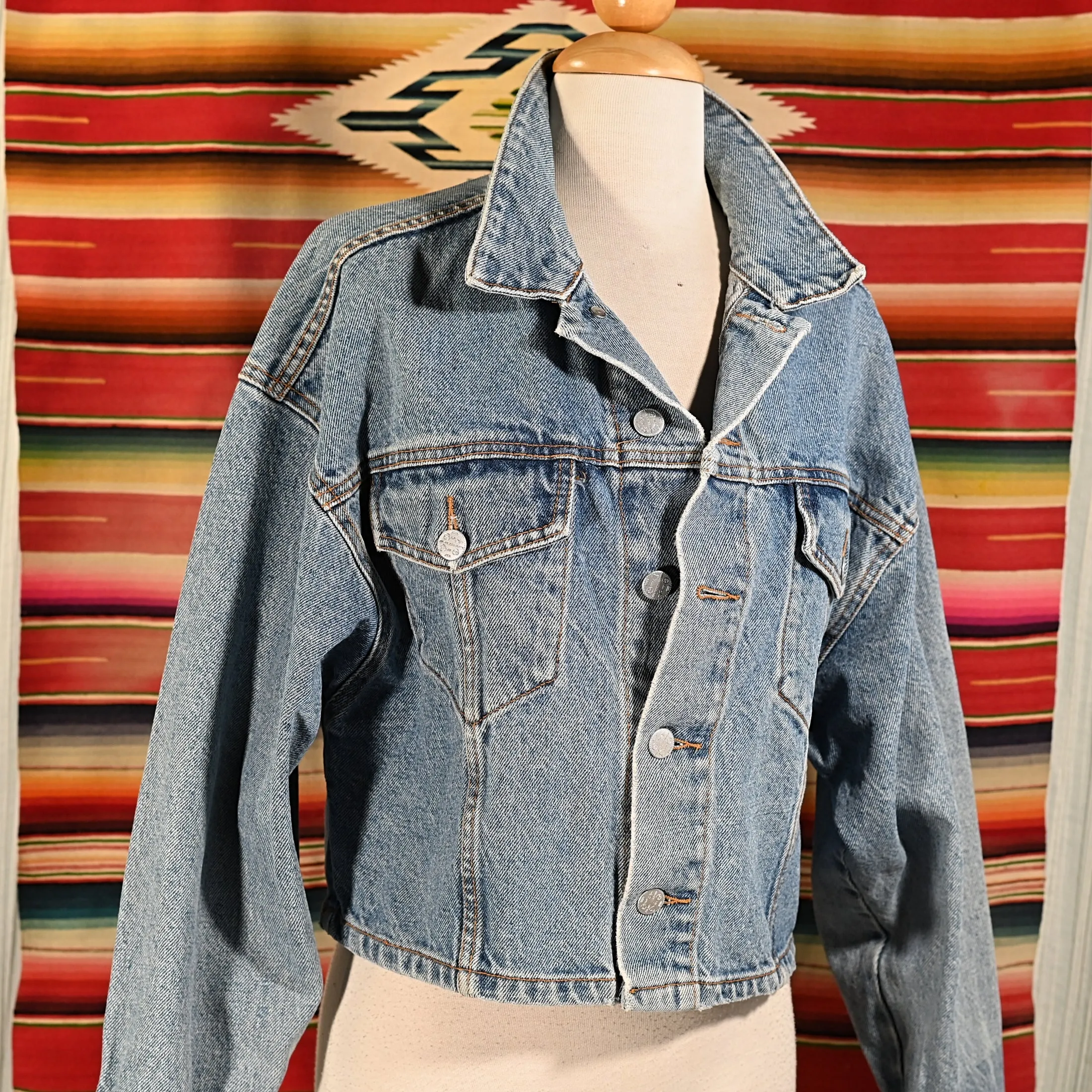 1980s Bongo Denim Cropped Jacket, by Gene Montesano M