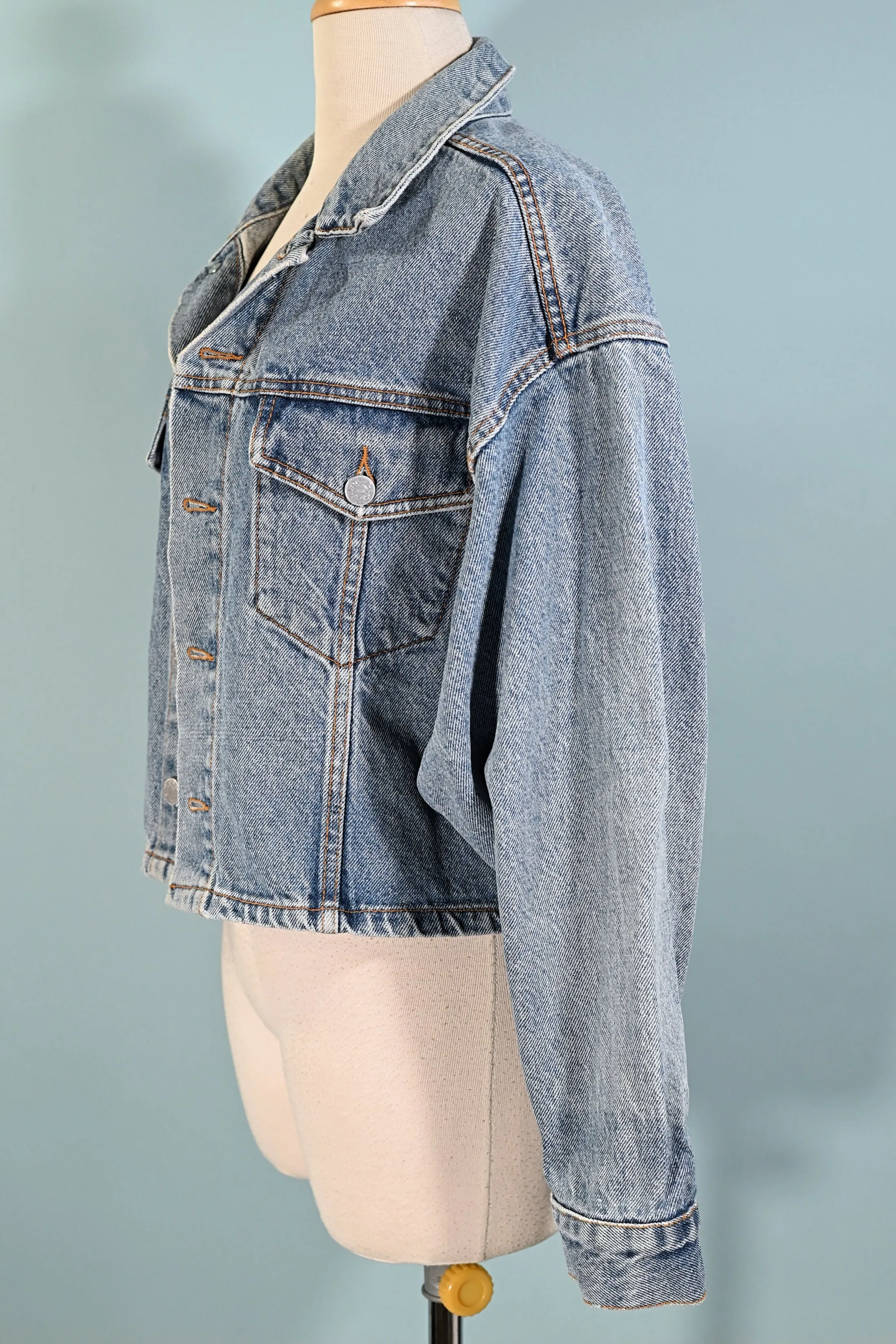 1980s Bongo Denim Cropped Jacket, by Gene Montesano M