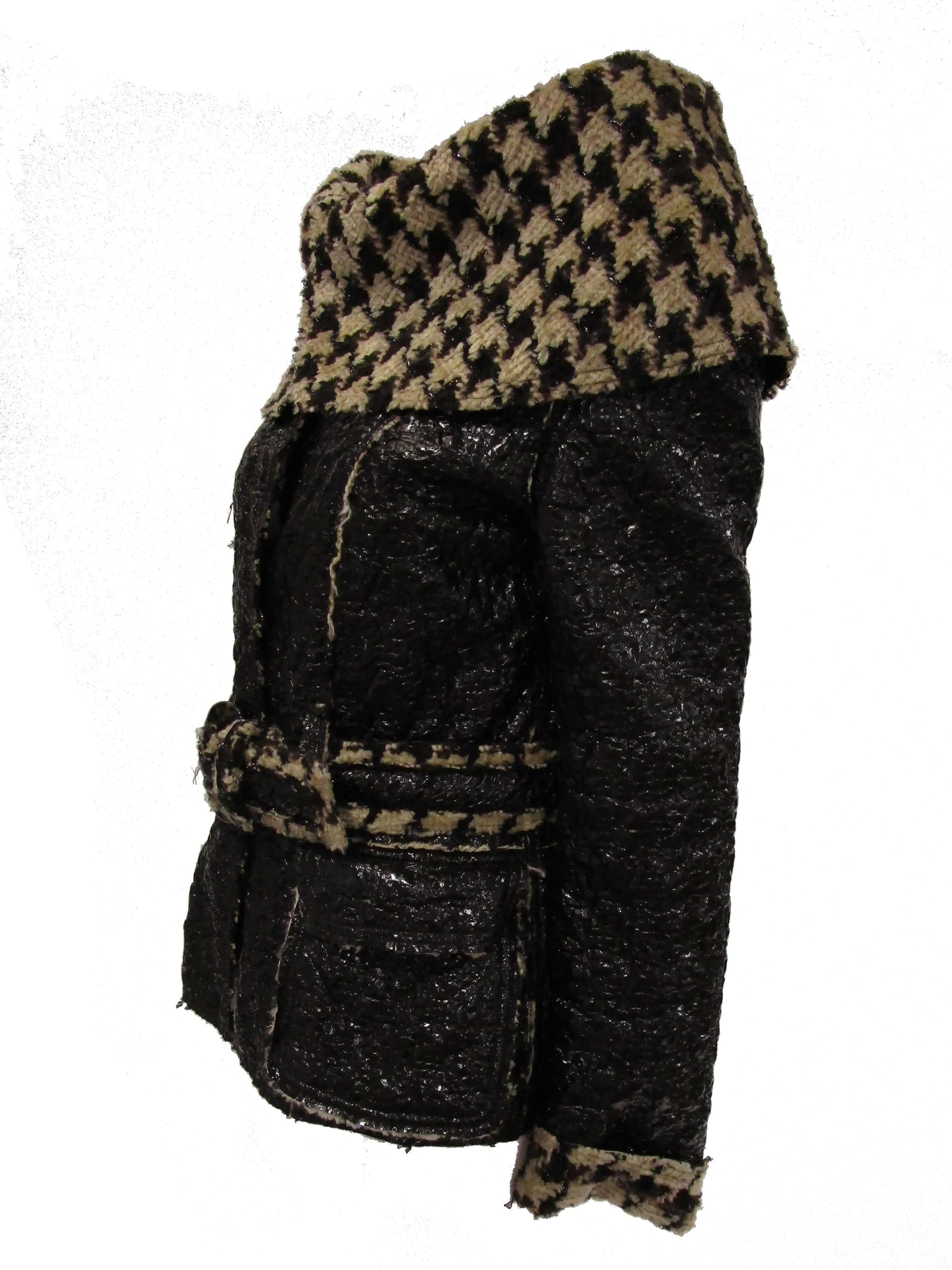 2007 Oscar De La Renta Houndstooth Jacket