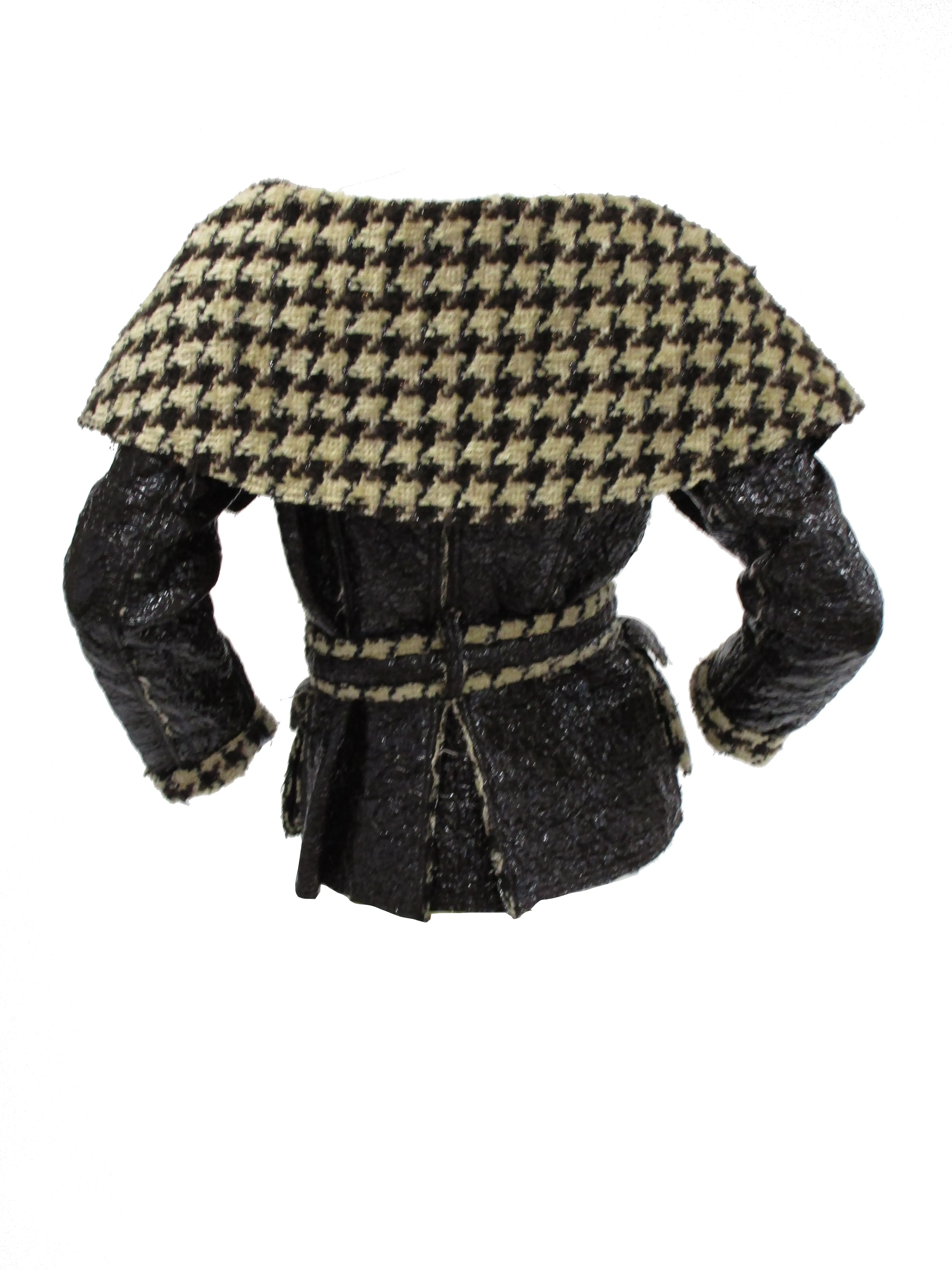 2007 Oscar De La Renta Houndstooth Jacket