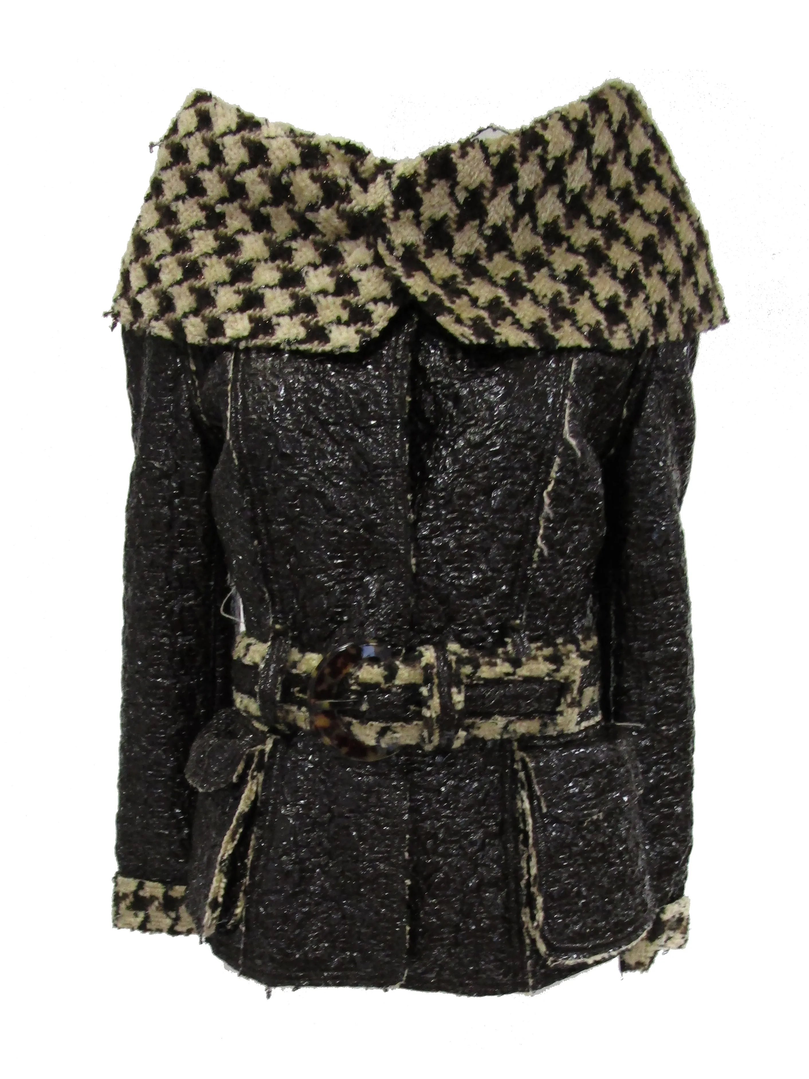 2007 Oscar De La Renta Houndstooth Jacket