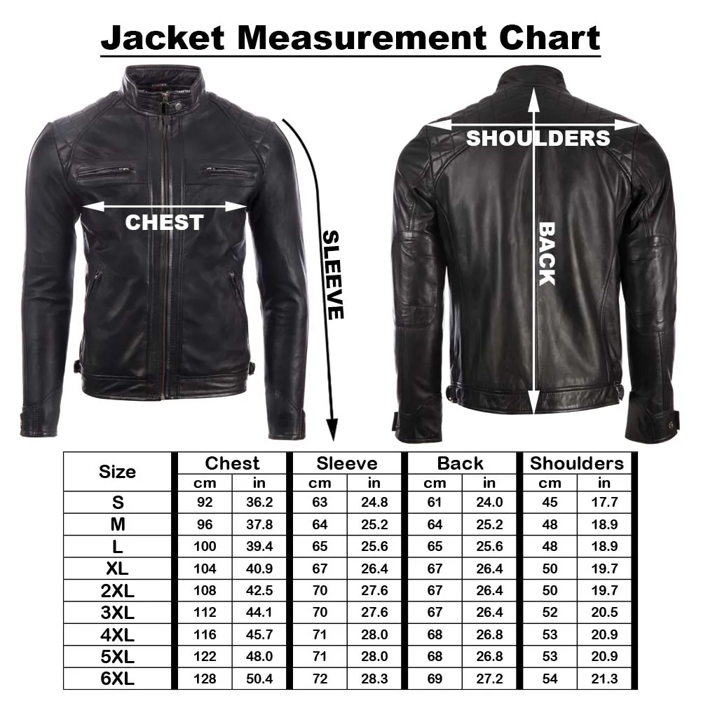 44T9 Men's Biker Jacket - Cocoa