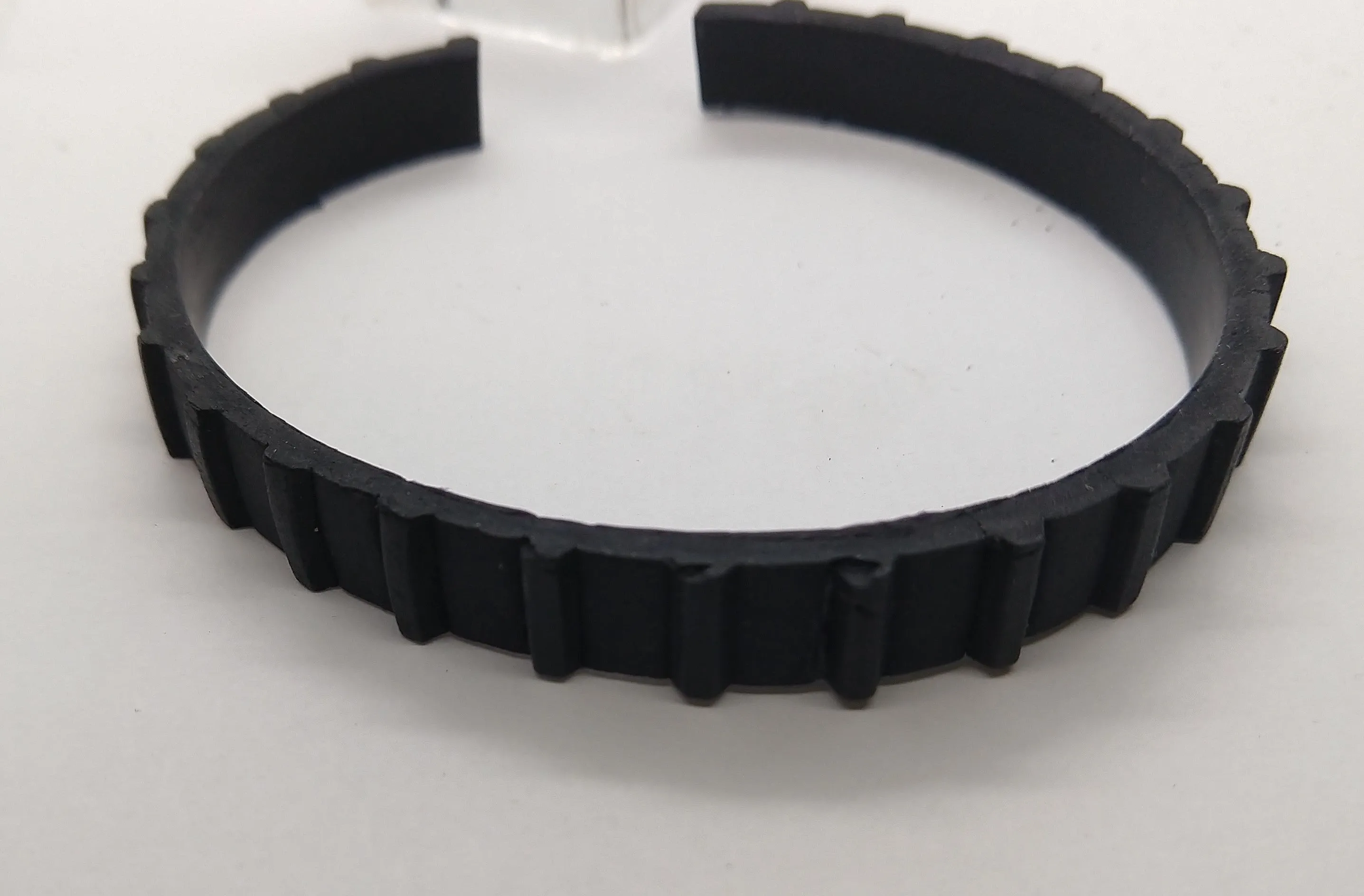 7-5/8" x 3/8" Length of single track is 7-5/8" x 3/8" one piece