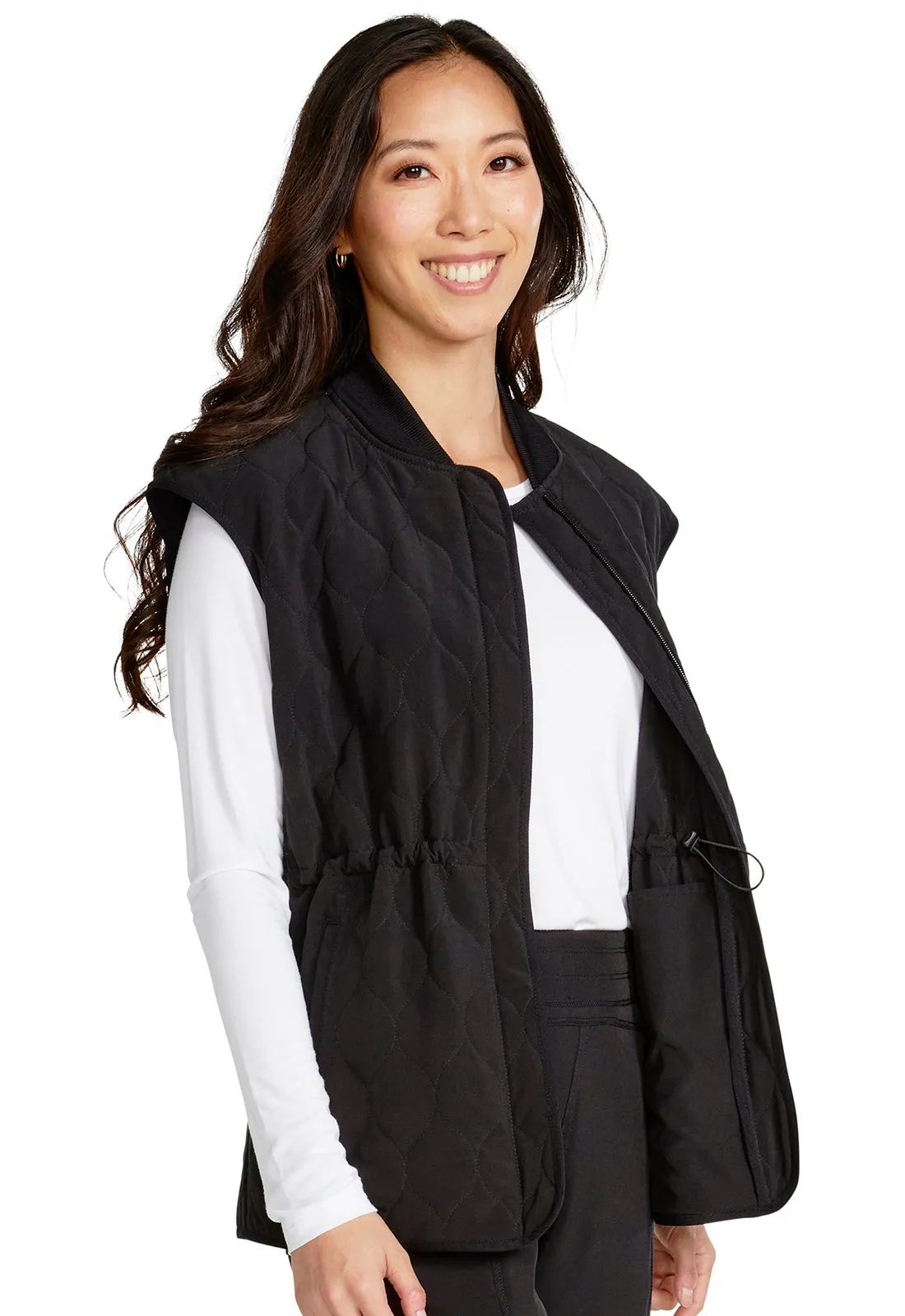Allura - Quilted Scrub Vest