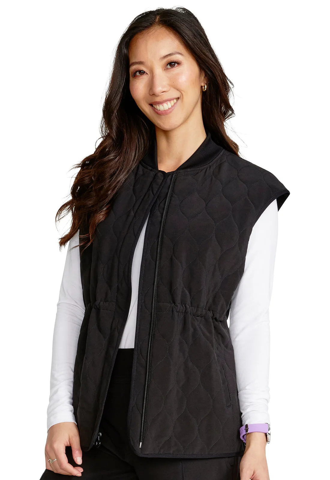 Allura - Quilted Scrub Vest