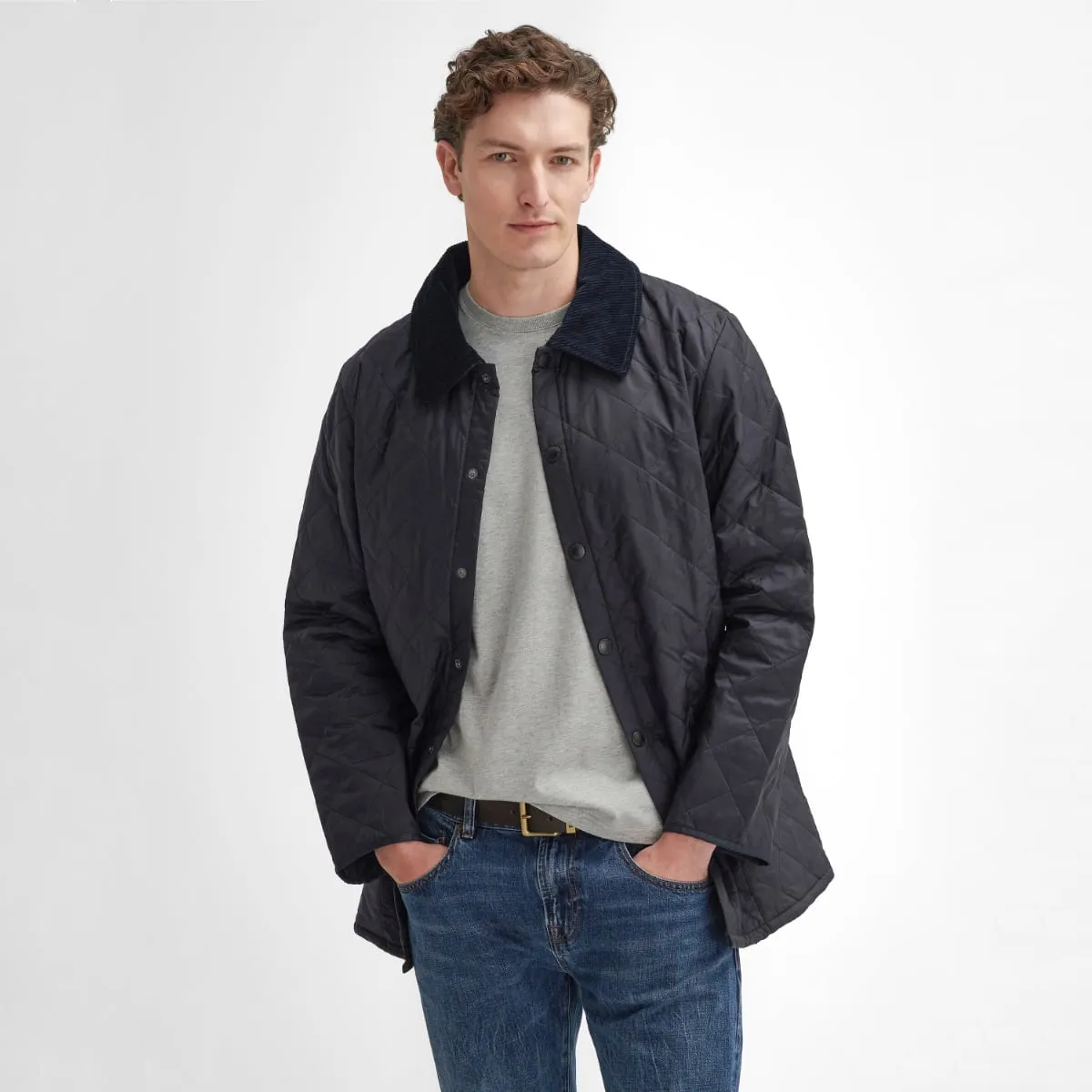 Barbour Liddesdale Quilted Men's Jacket | Navy