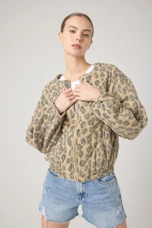 Blanknyc Quilted Spot On Bomber Jacket