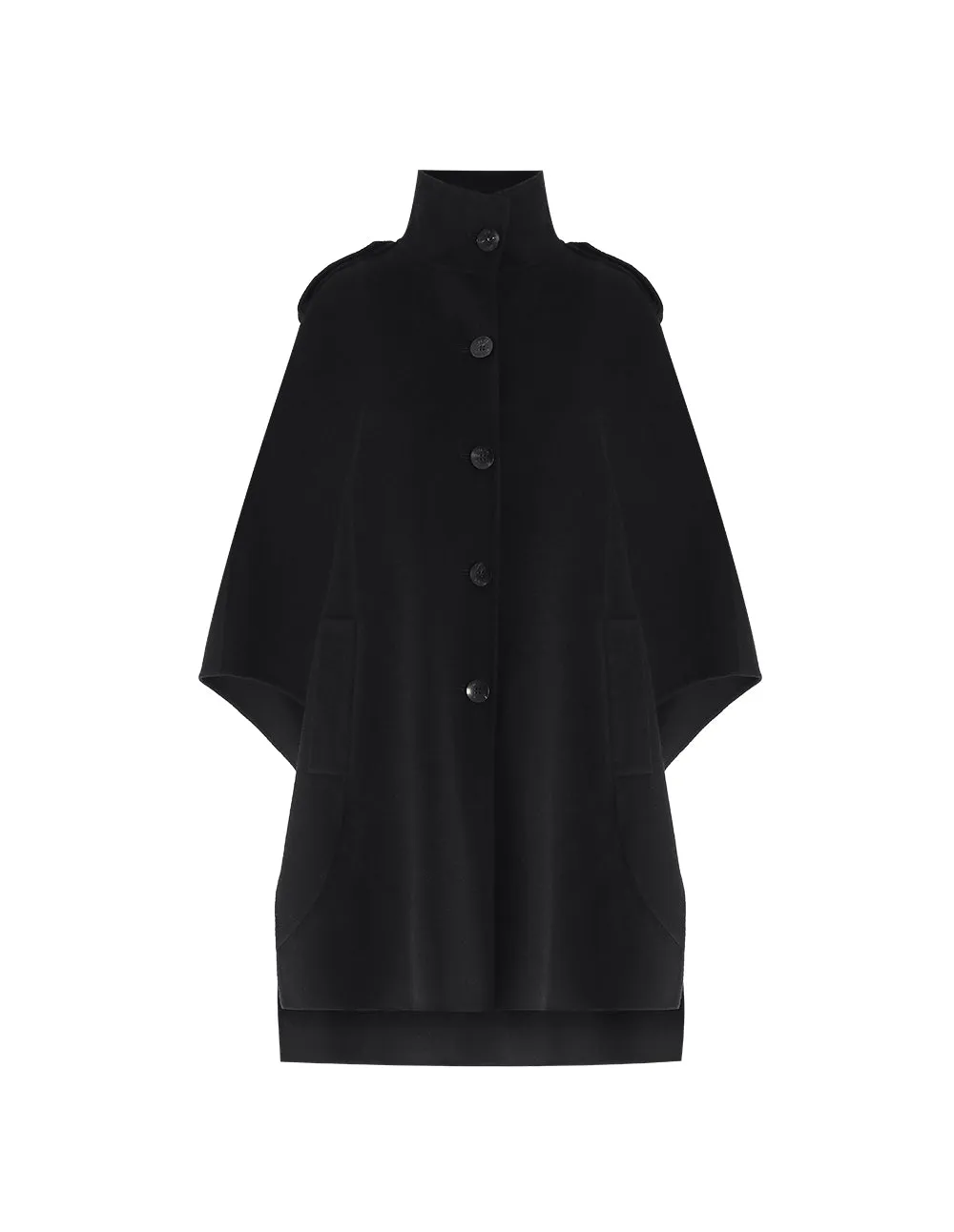BORA AKSU Utility wool cape coat