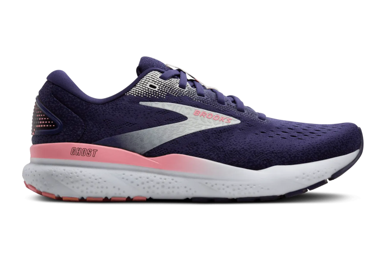 Brooks Ghost 16 (B Width) - Blue Ribbon/Dianthus/Peacoat (Womens)