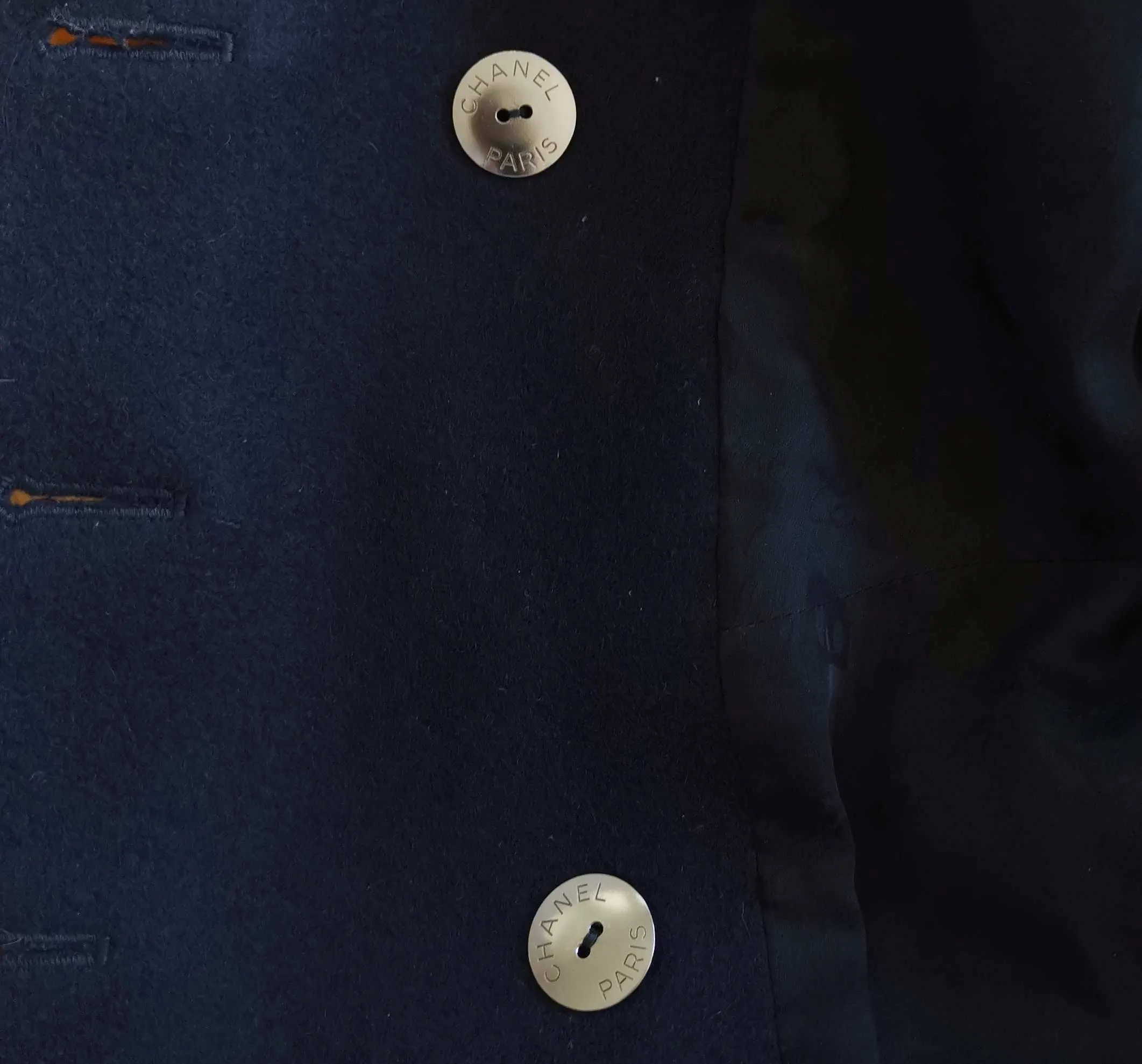 CHANEL NAVY 2018 SHORT PEACOAT (Fr 50)
