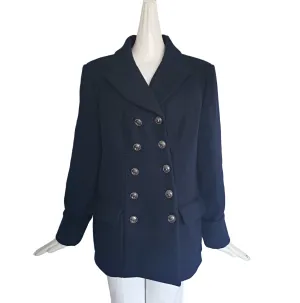 CHANEL NAVY 2018 SHORT PEACOAT (Fr 50)