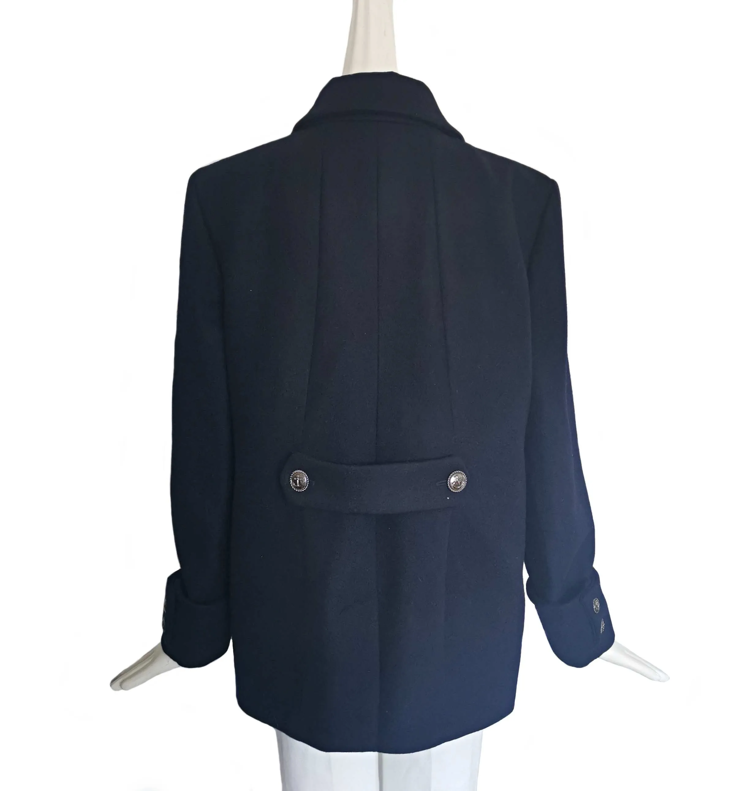 CHANEL NAVY 2018 SHORT PEACOAT (Fr 50)