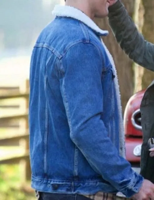 Clark Kent Superman and Lois Denim Jacket