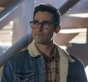 Clark Kent Superman and Lois Denim Jacket