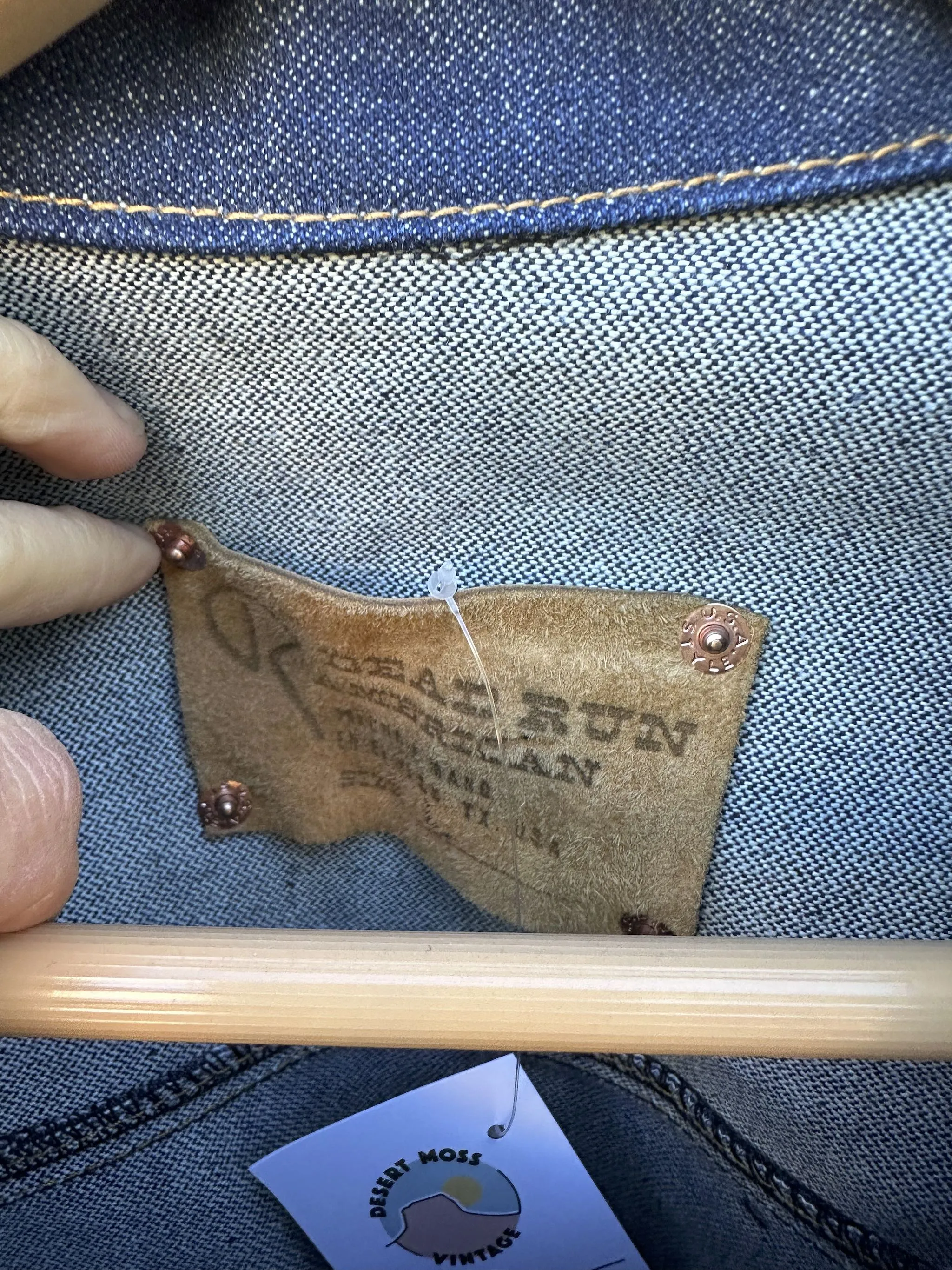 Dead Ron Denim Jacket Made with Cone Denim