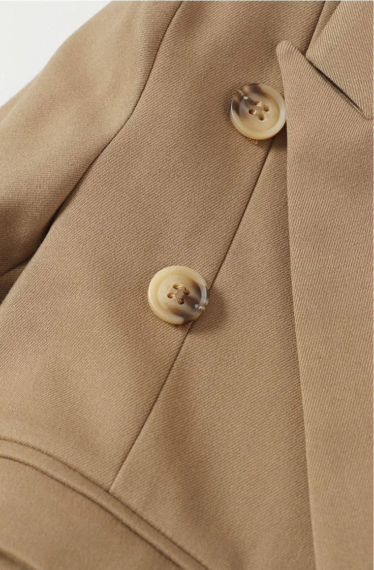 Denim Tailored Woven Blazer