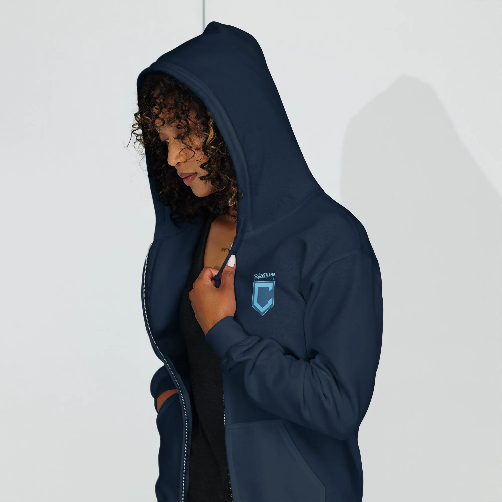 Fin Collection Unisex Heavy Blend Zip Hoodie - Dark Colors
