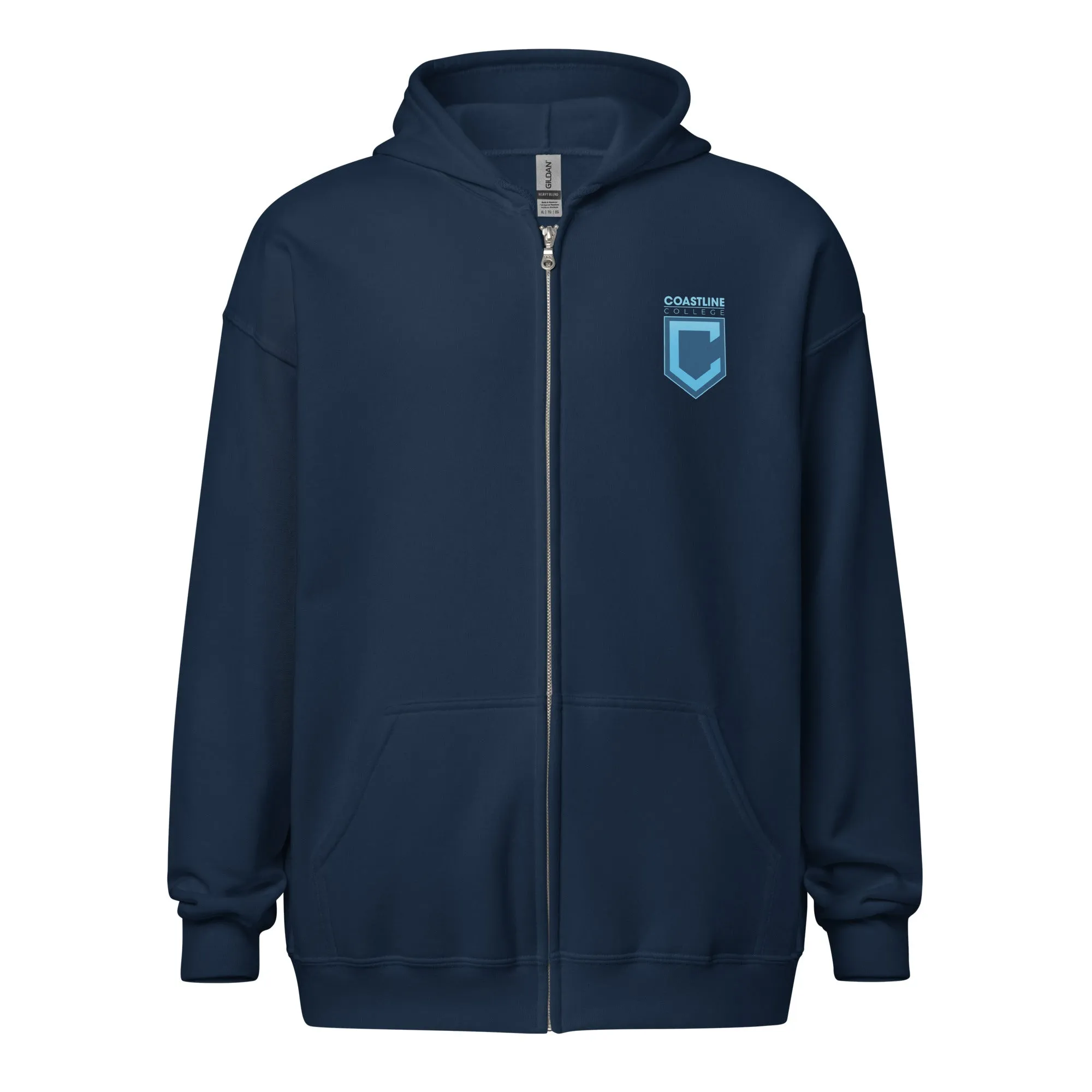 Fin Collection Unisex Heavy Blend Zip Hoodie - Dark Colors