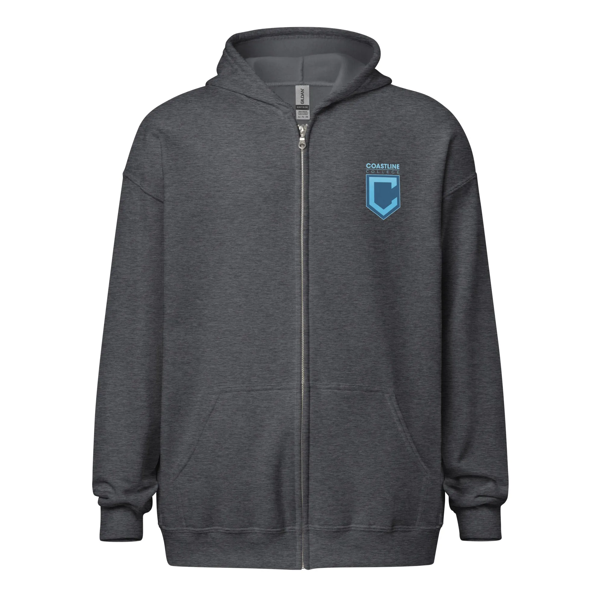 Fin Collection Unisex Heavy Blend Zip Hoodie - Dark Colors
