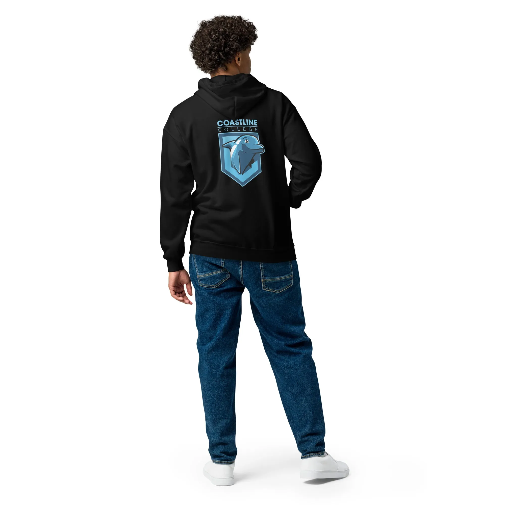 Fin Collection Unisex Heavy Blend Zip Hoodie - Dark Colors