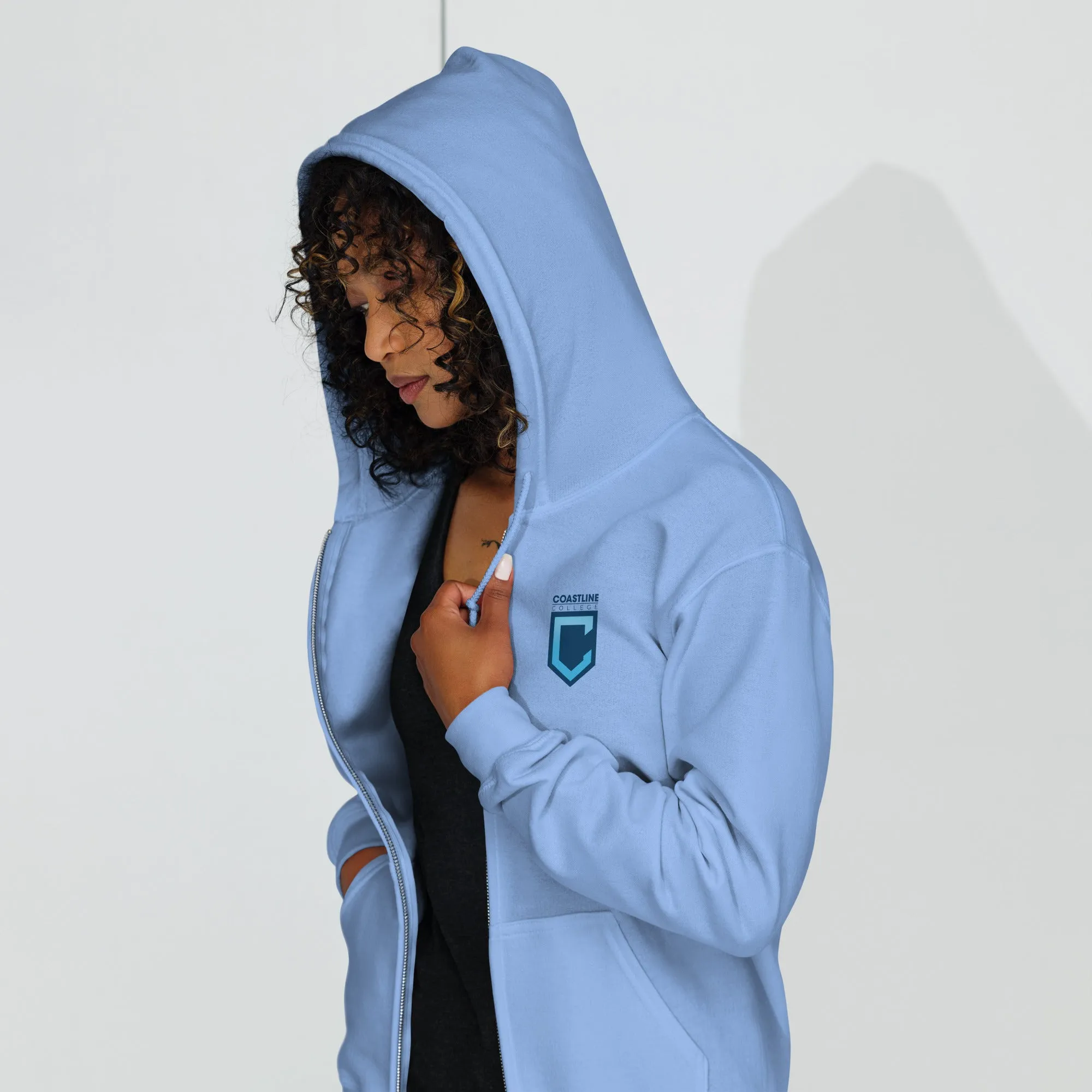 Fin Collection Unisex Heavy Blend Zip Hoodie - Light Colors