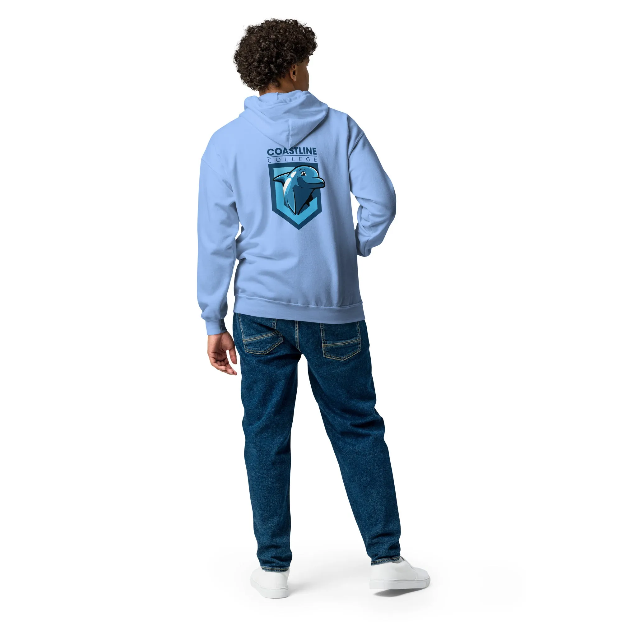Fin Collection Unisex Heavy Blend Zip Hoodie - Light Colors