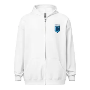 Fin Collection Unisex Heavy Blend Zip Hoodie - Light Colors