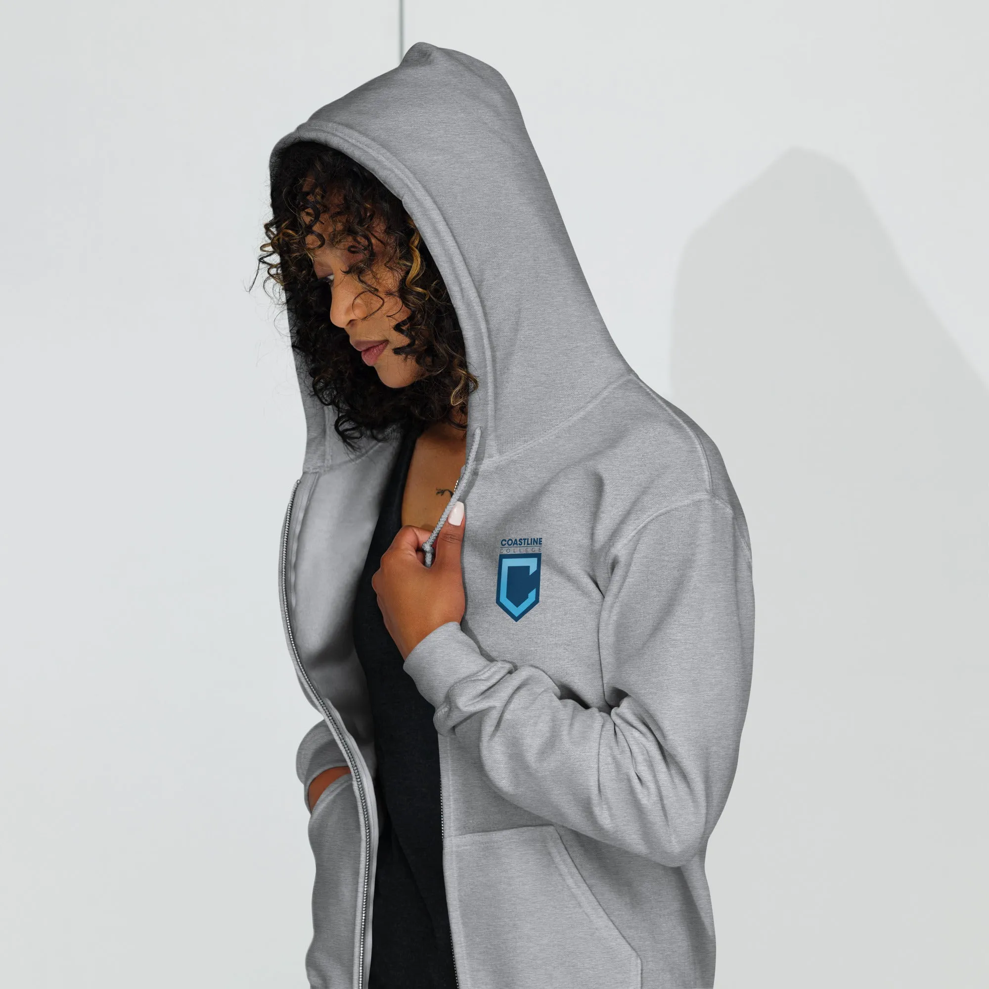 Fin Collection Unisex Heavy Blend Zip Hoodie - Light Colors
