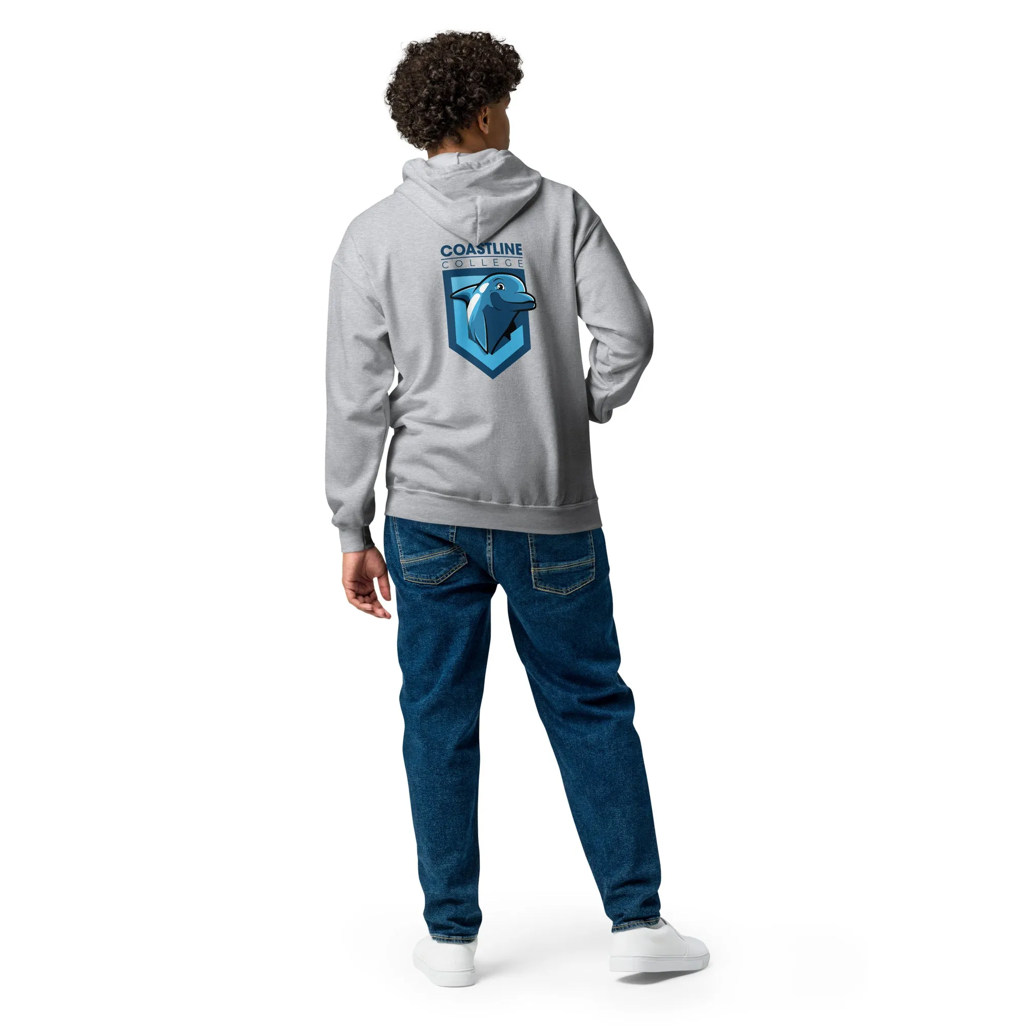 Fin Collection Unisex Heavy Blend Zip Hoodie - Light Colors