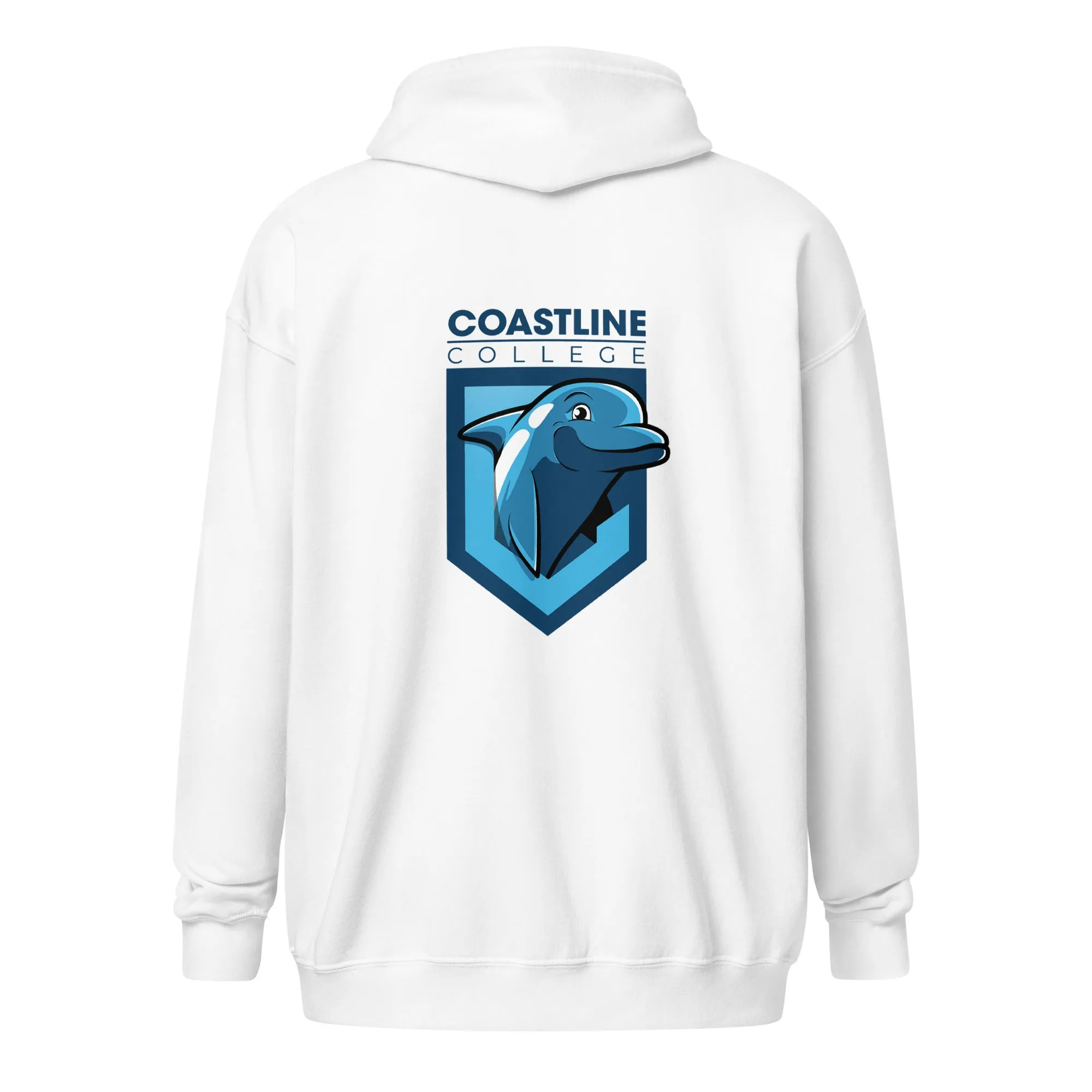 Fin Collection Unisex Heavy Blend Zip Hoodie - Light Colors