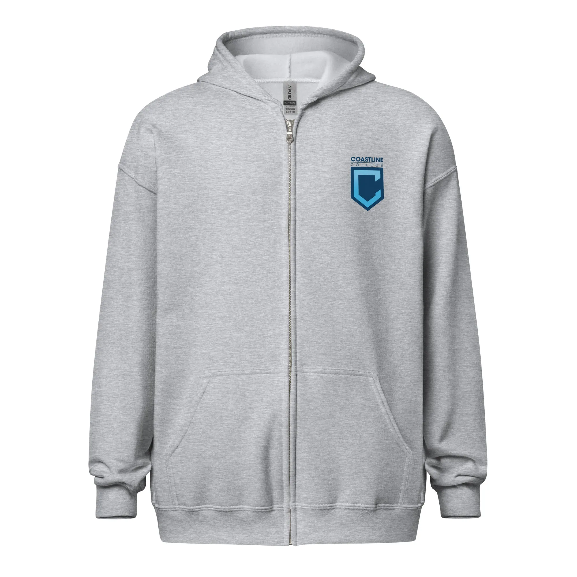 Fin Collection Unisex Heavy Blend Zip Hoodie - Light Colors
