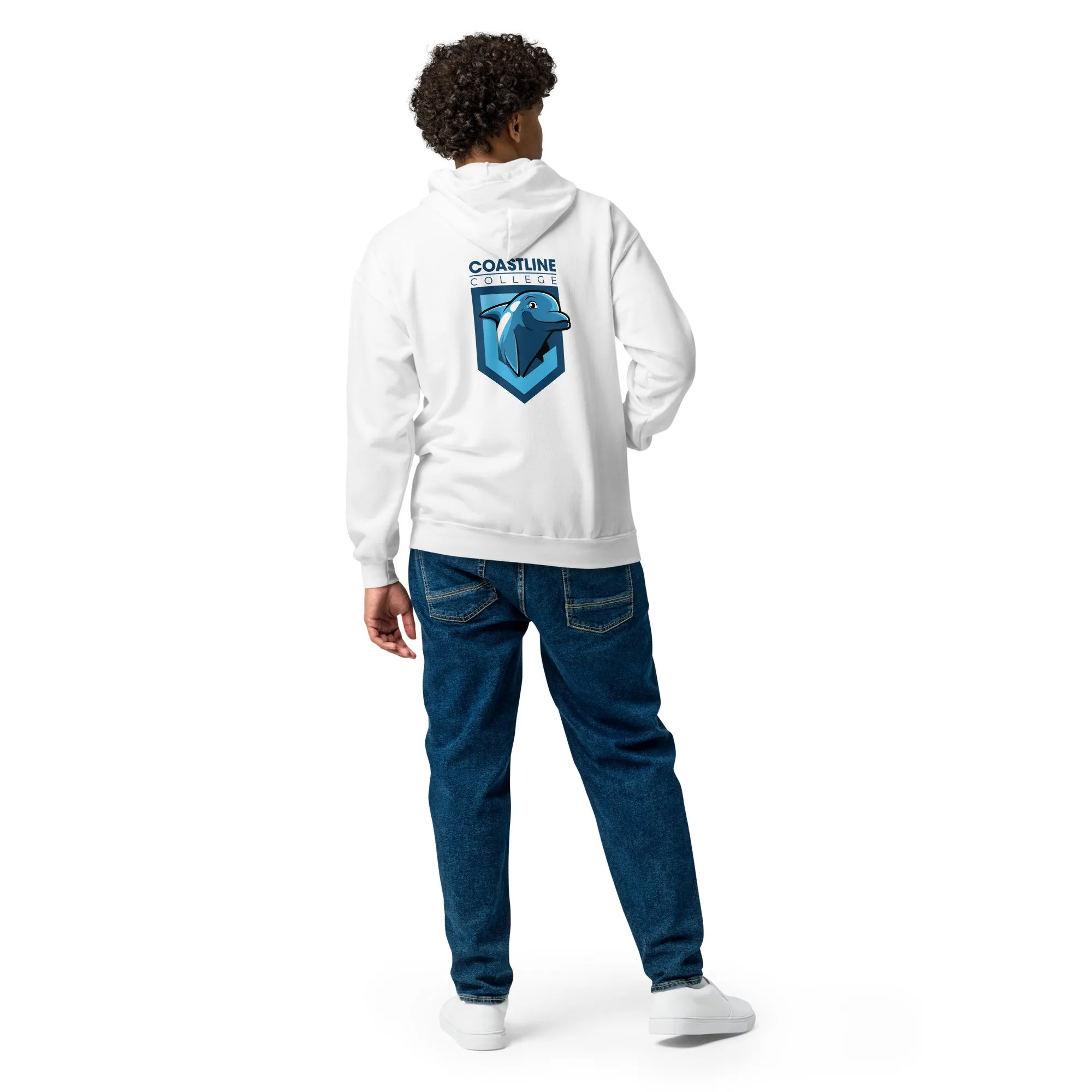 Fin Collection Unisex Heavy Blend Zip Hoodie - Light Colors