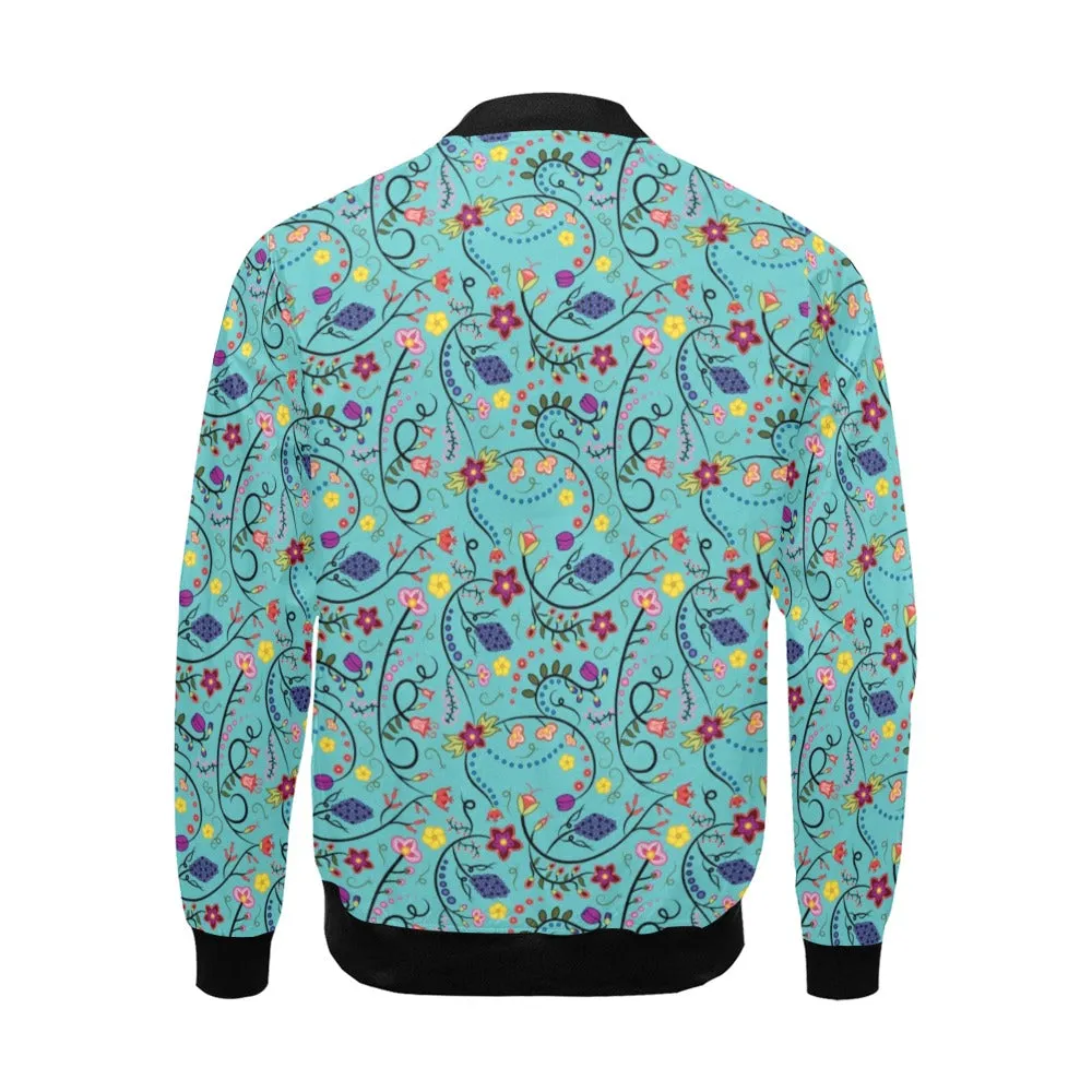 Fresh Fleur Sky Bomber Jacket for Men