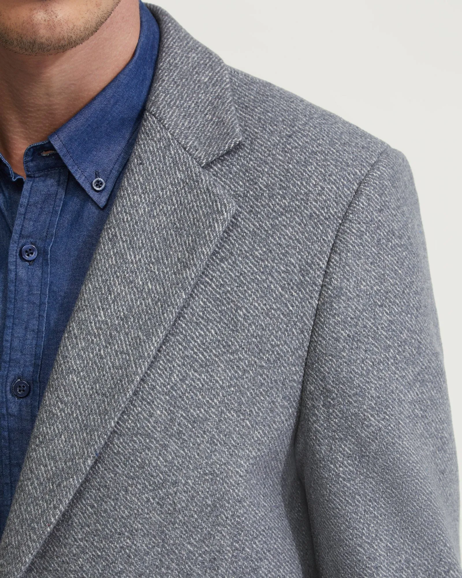 George Wool Rich Twill Overcoat