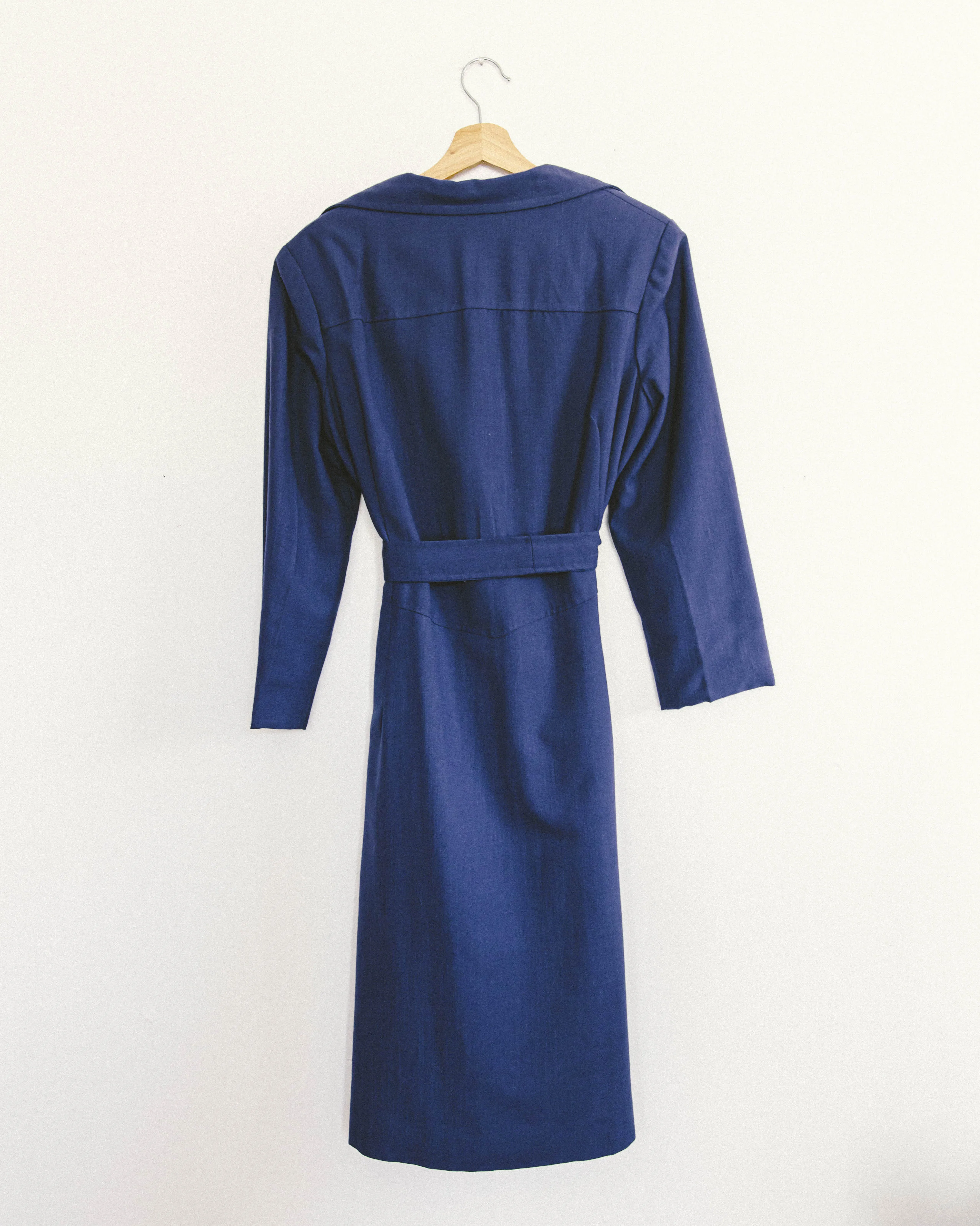 Indigo Trench Coat