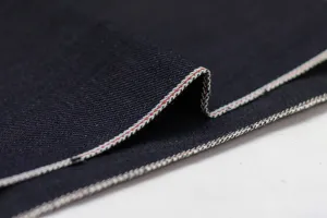 INDIGO X BLACK SELVEDGE DENIM *