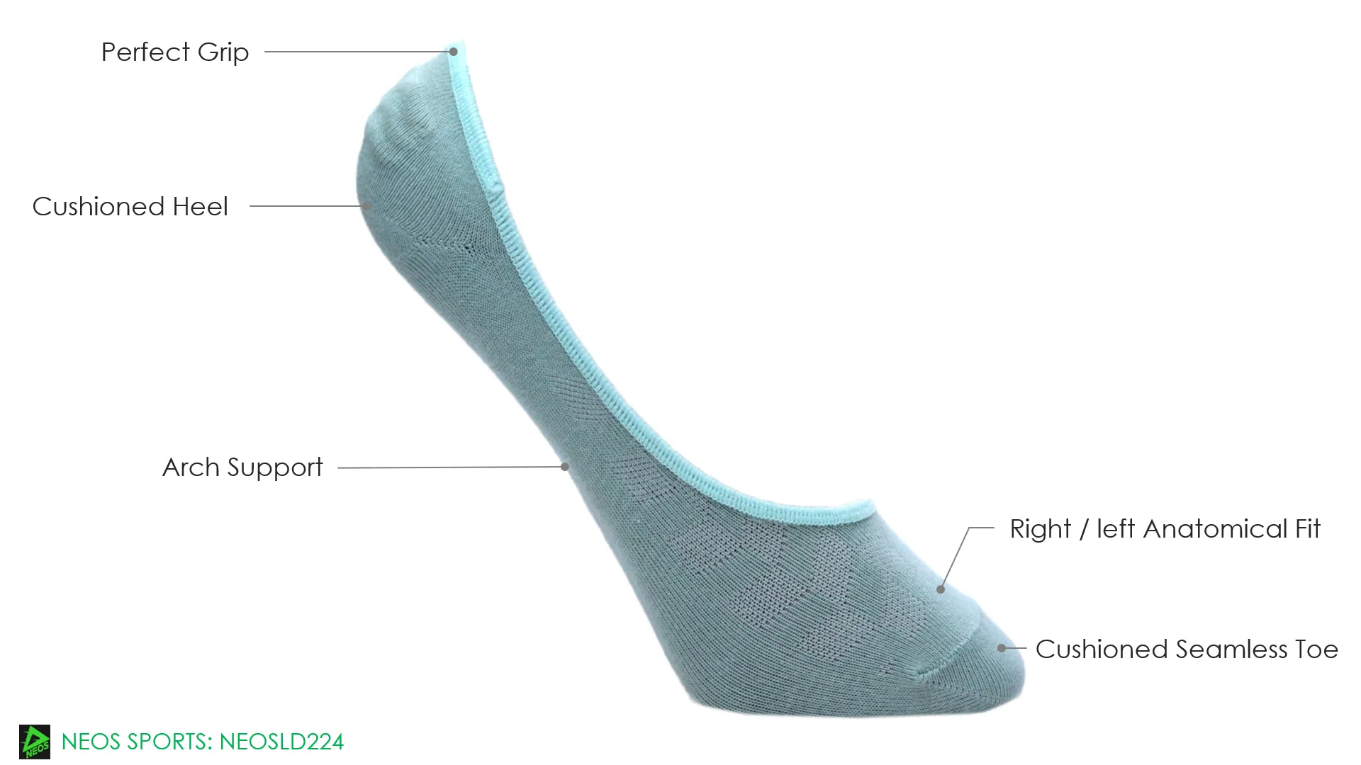 Neos Sports Women Footie Socks