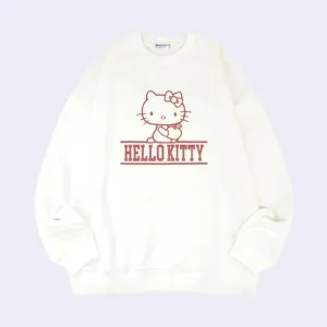 Sanrio - Hello Kitty Apple Sweatshirt (White)