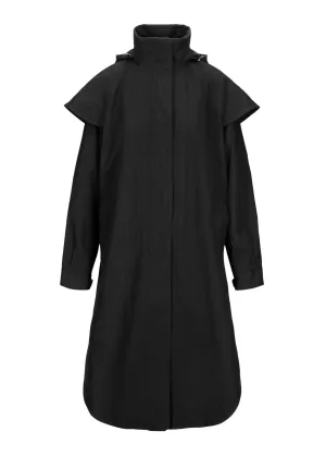 Tyfon Coat - Black Tweed