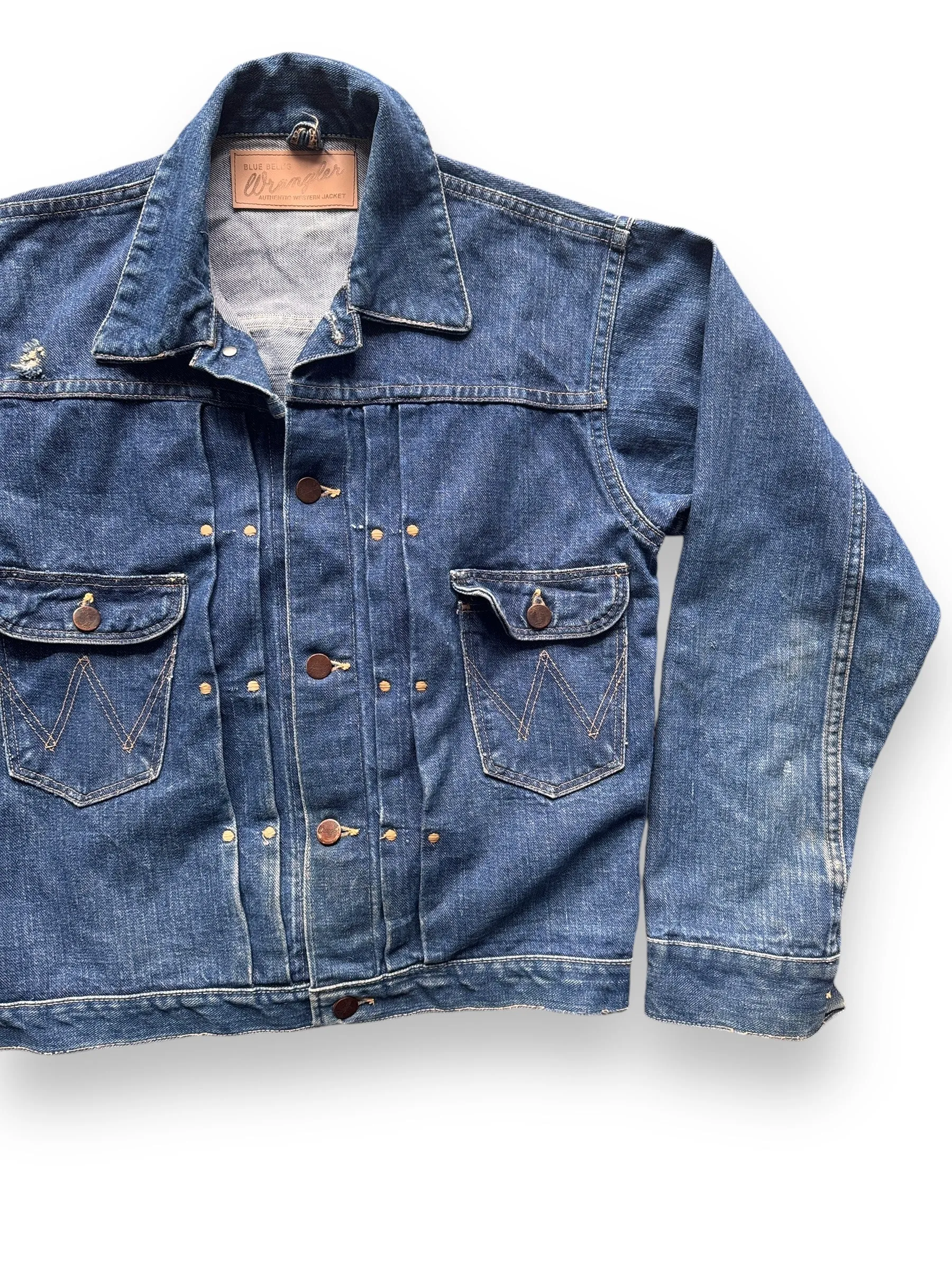 Vintage 1947 Wrangler Blue Bell 11MJ Denim Jacket SZ L