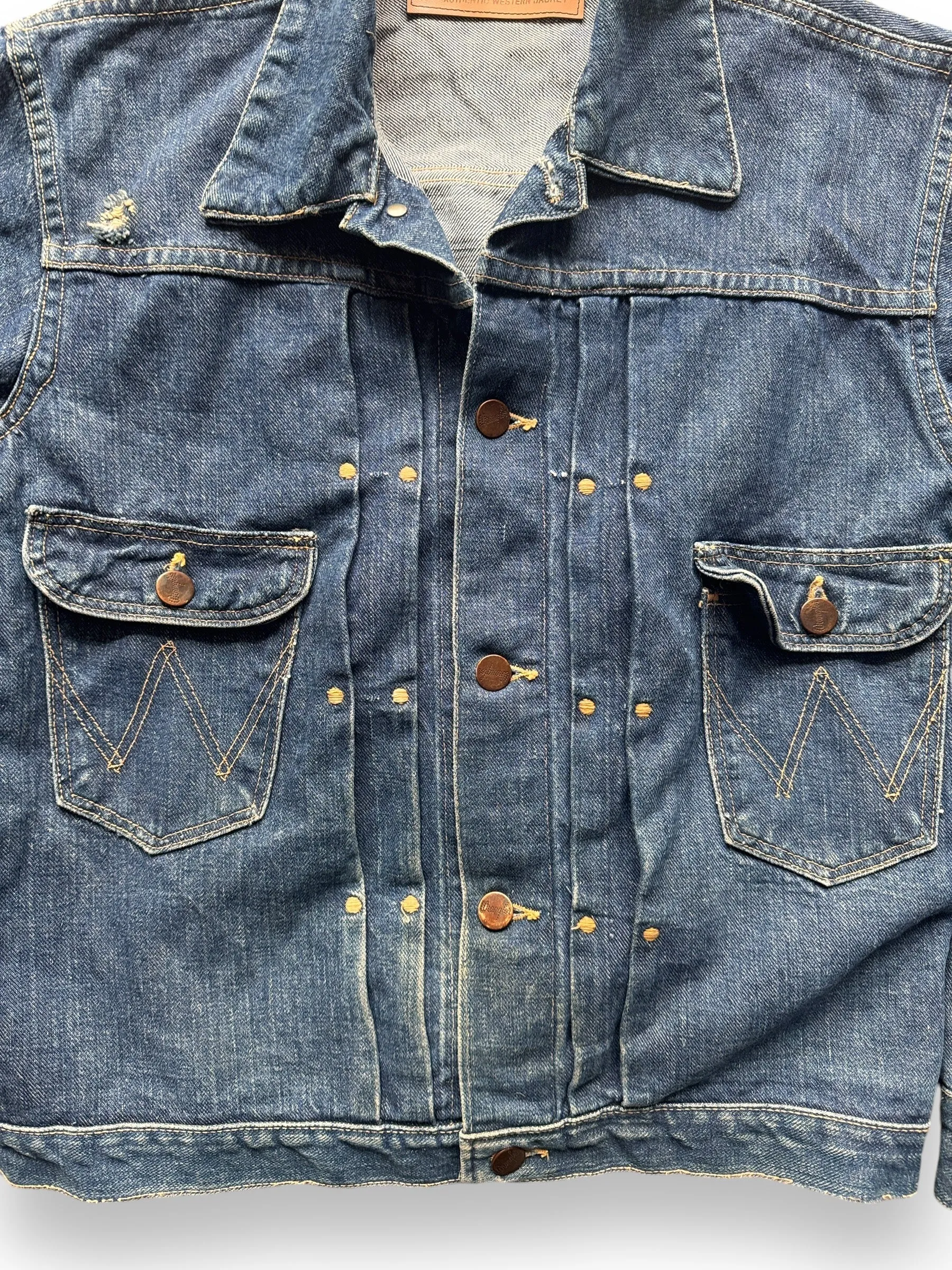 Vintage 1947 Wrangler Blue Bell 11MJ Denim Jacket SZ L