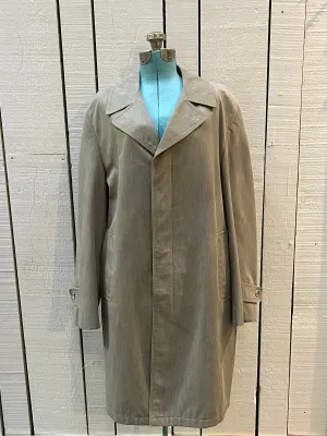 Vintage Croydon Avant Garde Beige Trench Coat, Size 40