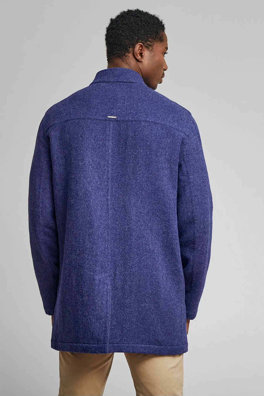 Winston Coat Baby Alpaca & Wool Color Niagara